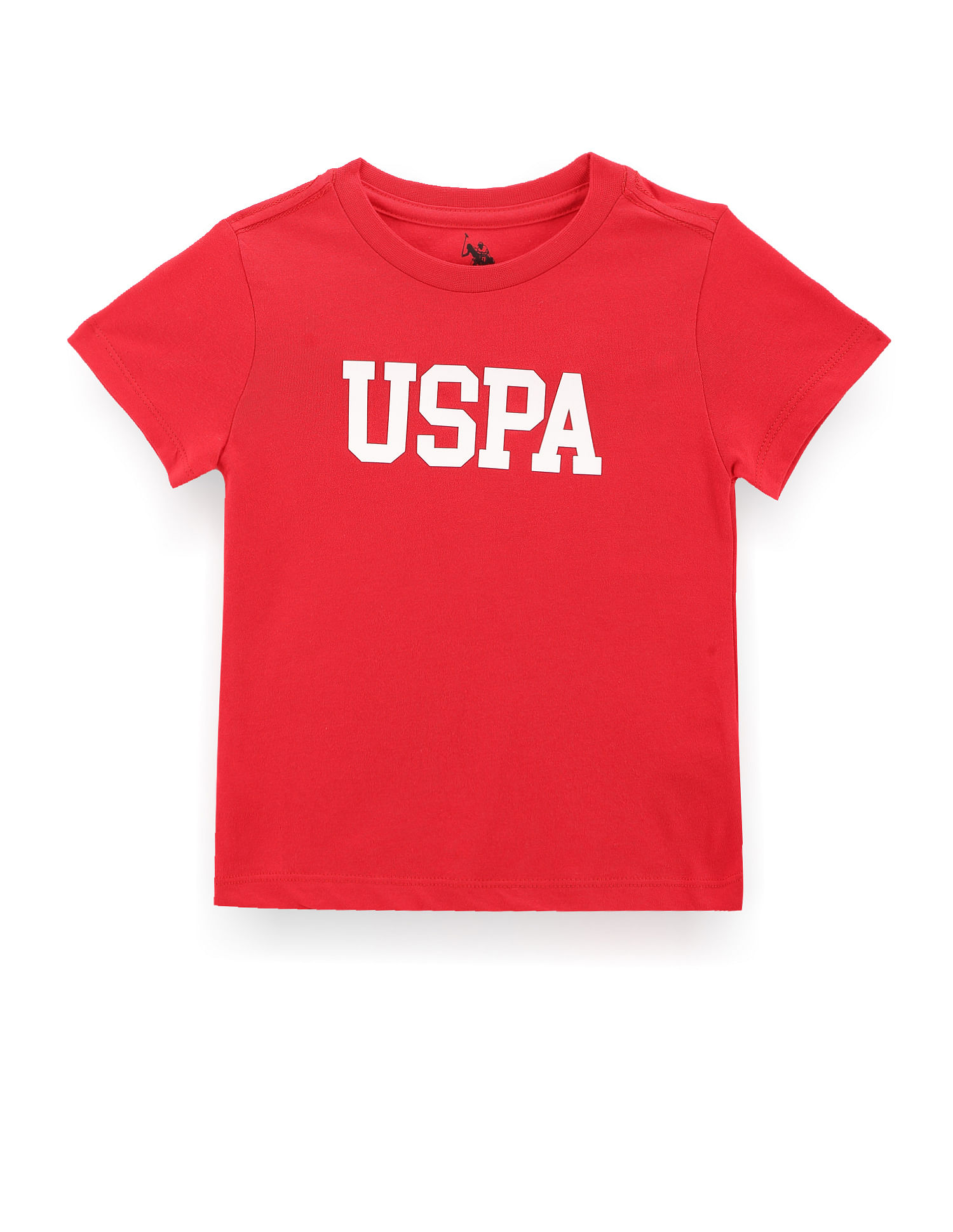U.S. Polo Assn. Kids Boys Brand Print Cotton T-Shirt