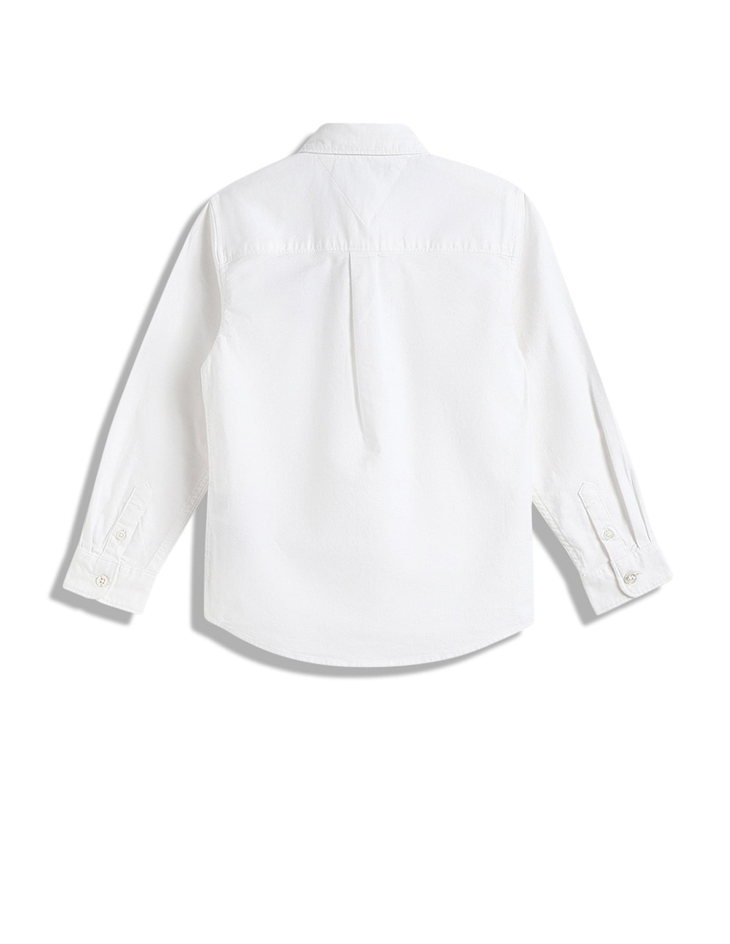 Tommy Hilfiger Kids Boys Logo Regular-Fit Cotton Shirt