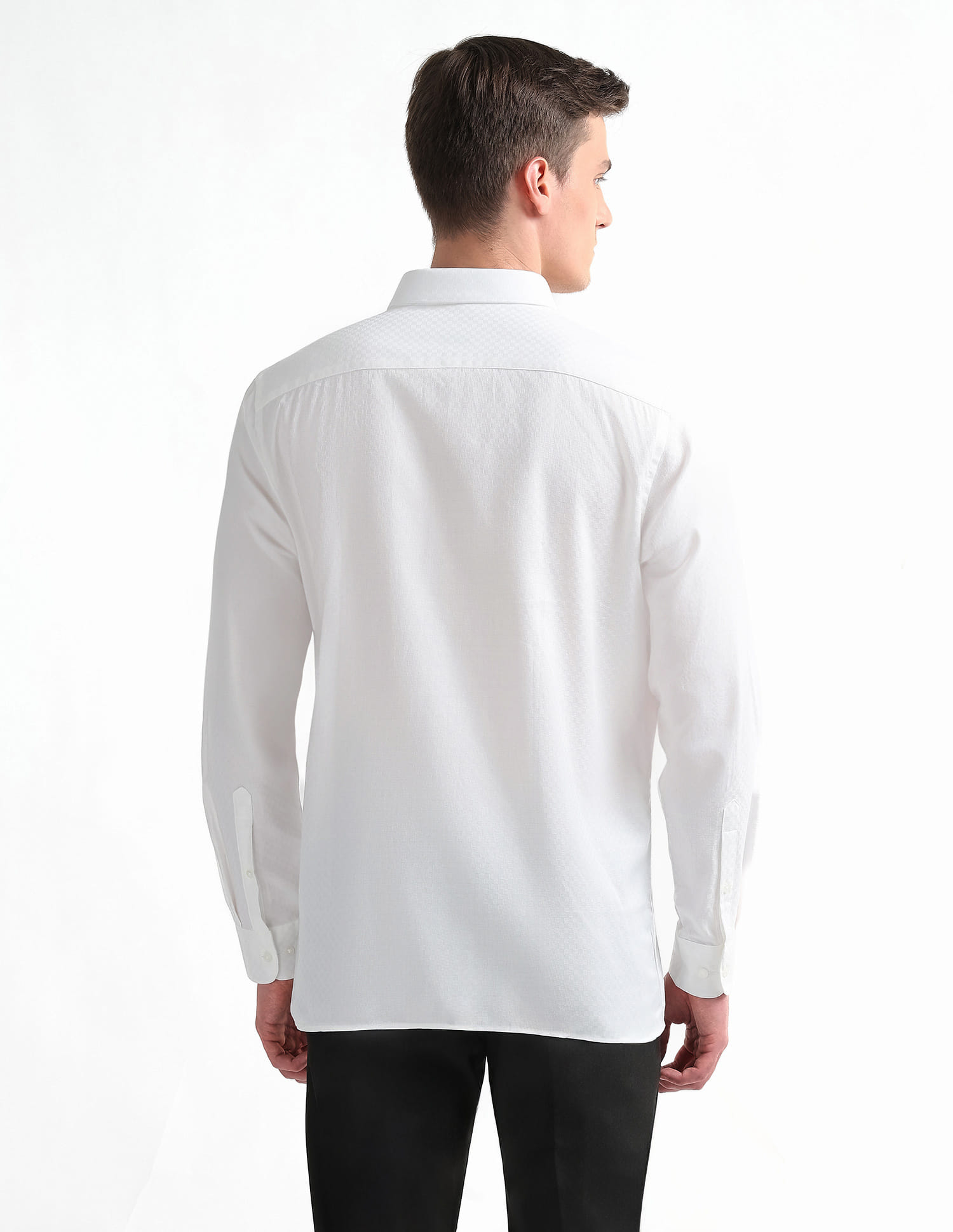 arrow white dress shirts Buy Arrow Newyork Satin Stretch Slim Fit Shirt