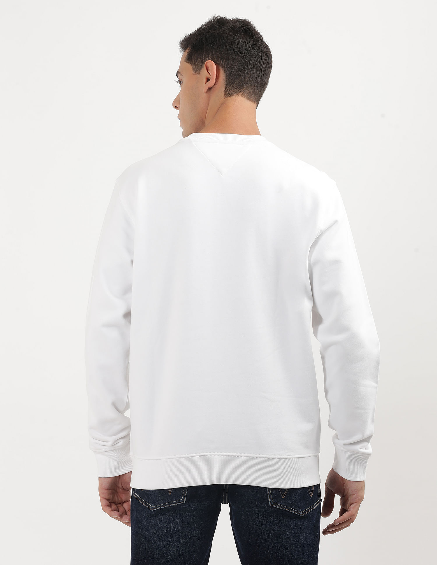 Tommy Hilfiger Crew Neck Flag Logo Sweatshirt