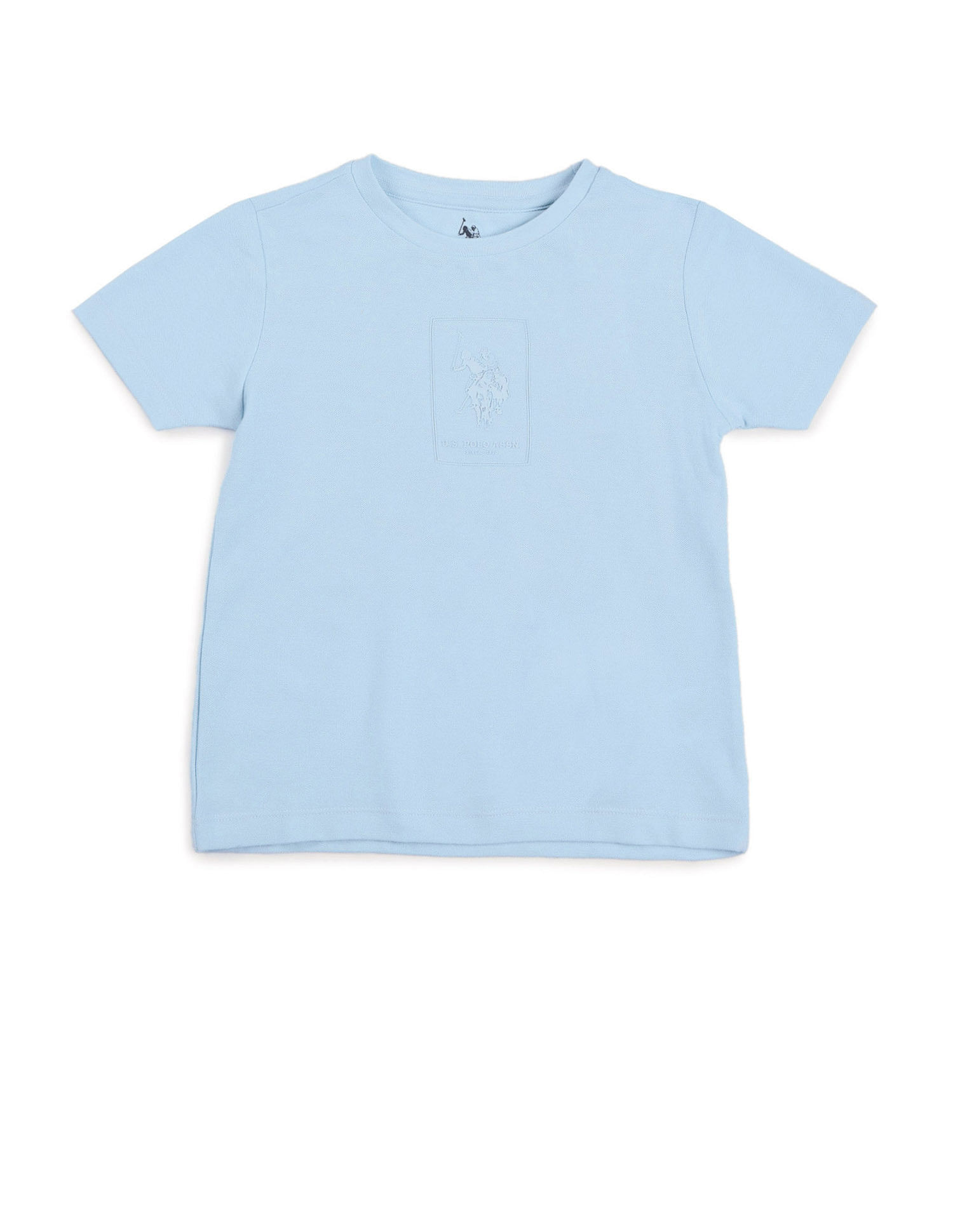 U.S. Polo Assn. Kids Boys Brand Printed Regular Fit T-Shirt