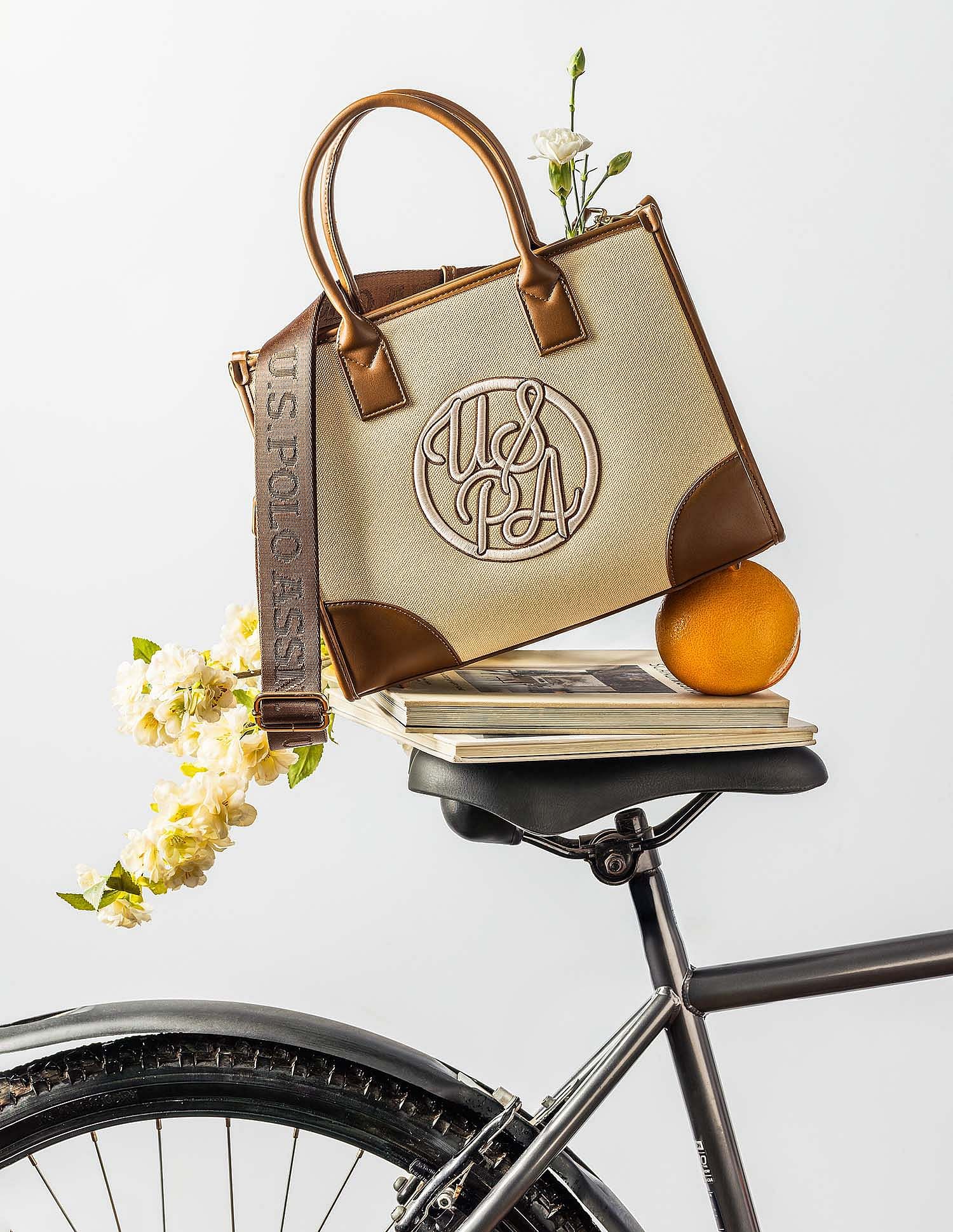 U.S. Polo Assn. Cocco Monogram Tote Bag