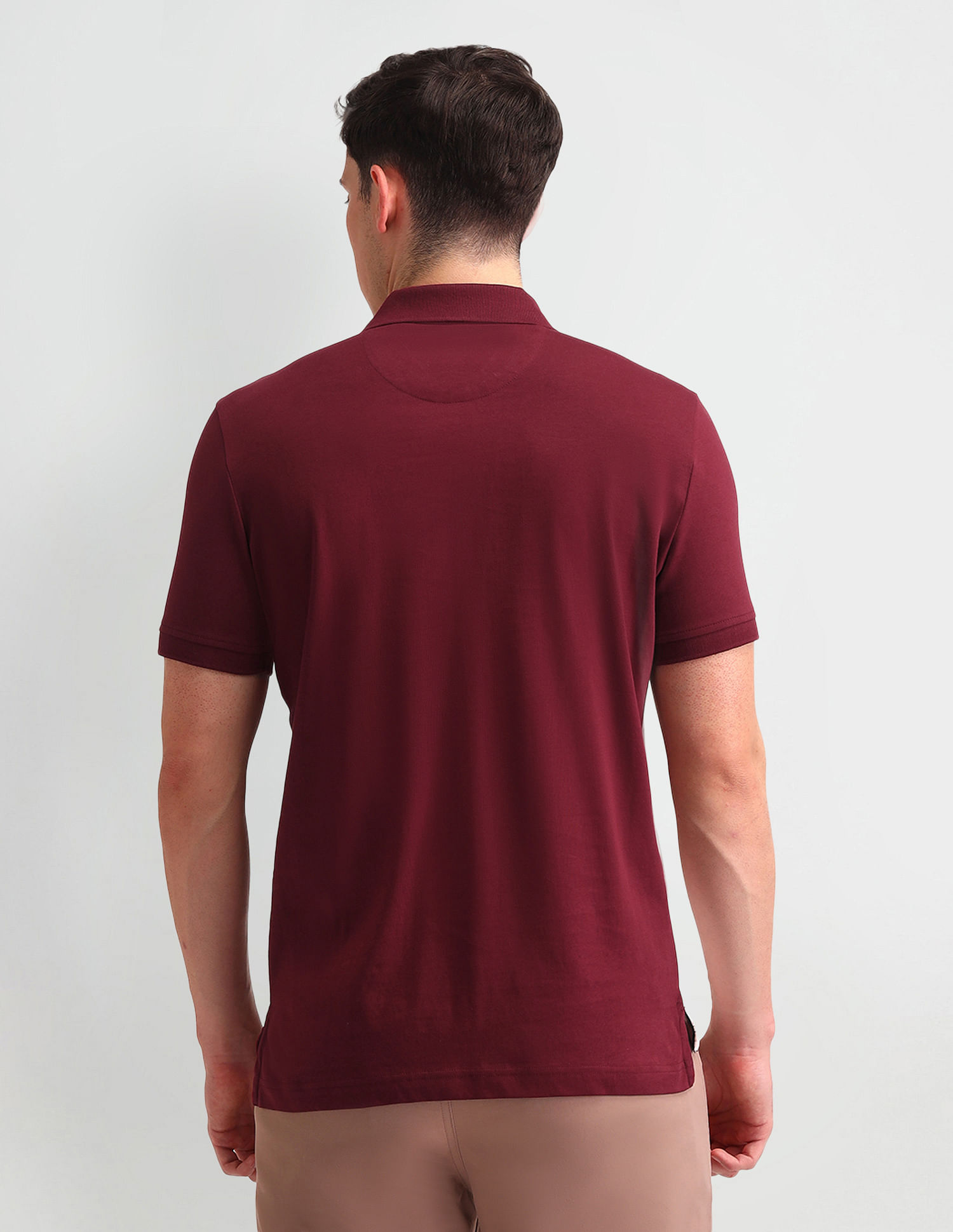 Arrow Sport Regular Fit Striped Polo Shirt