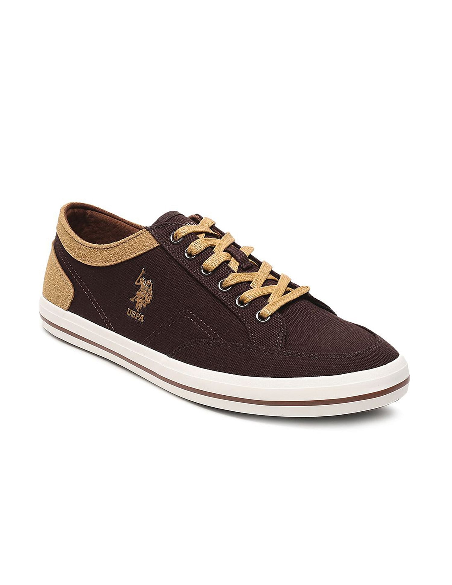 U.S. Polo Assn. Men Contrast Trim Monton 4.0 Sneakers
