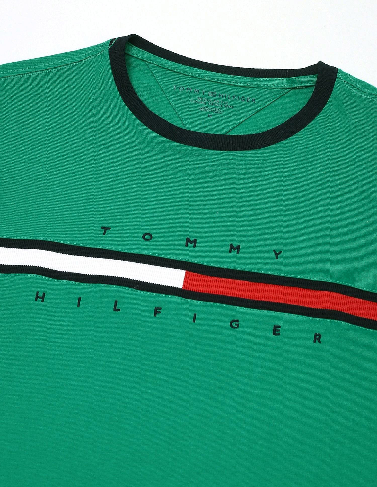 Tommy Hilfiger Embroidered Logo Regular-Fit Cotton T-Shirt
