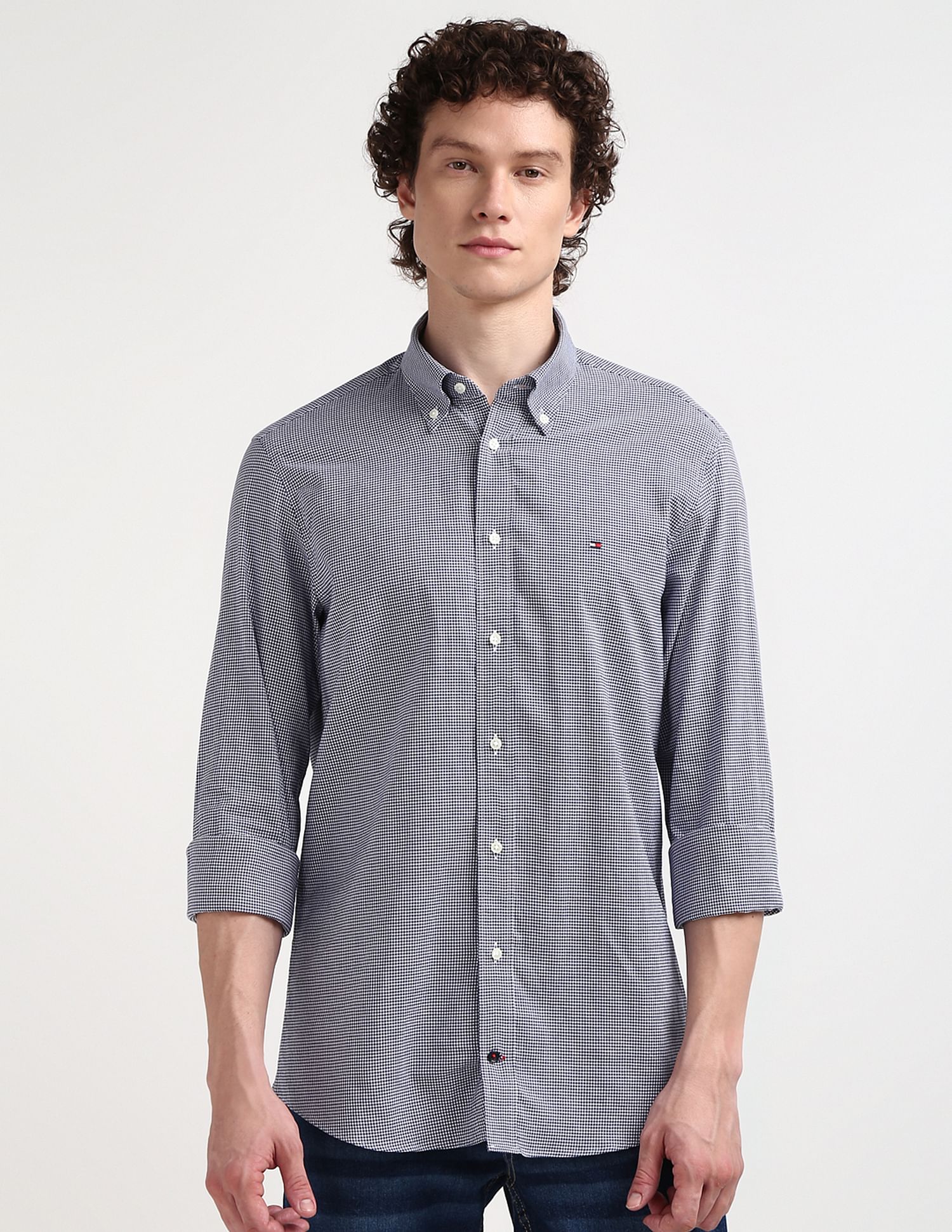 Tommy Hilfiger Oxford Gingham Check Shirt
