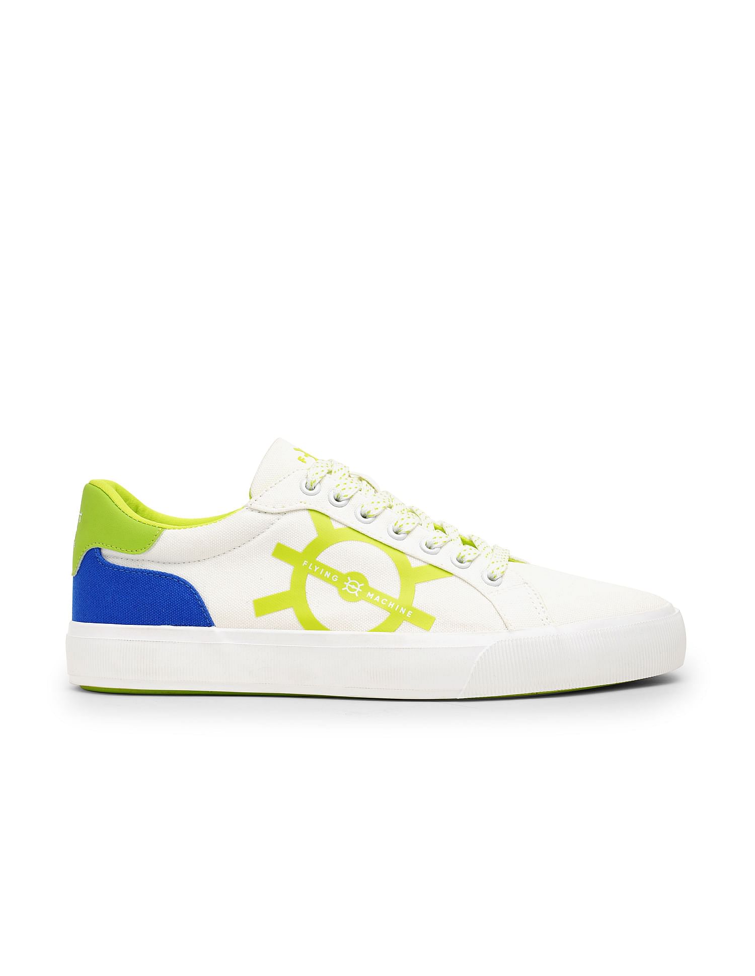 Flying Machine Men Colour Block Logo Dyson Sneakers