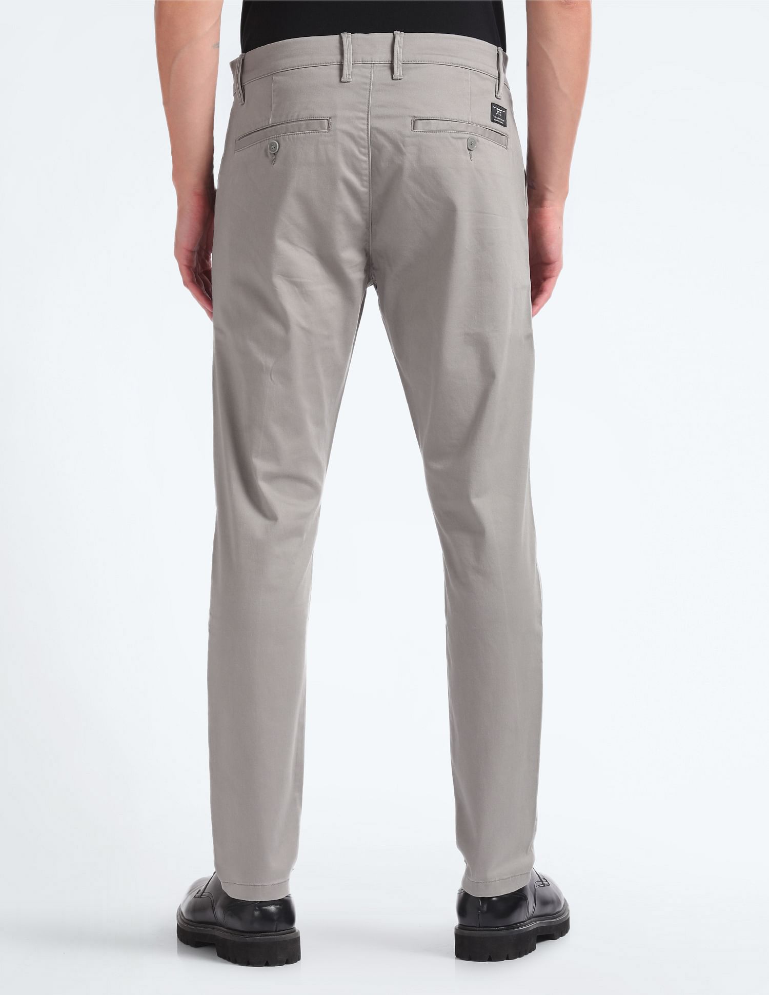 Flying Machine Slash Slim Tapered Twill Trousers