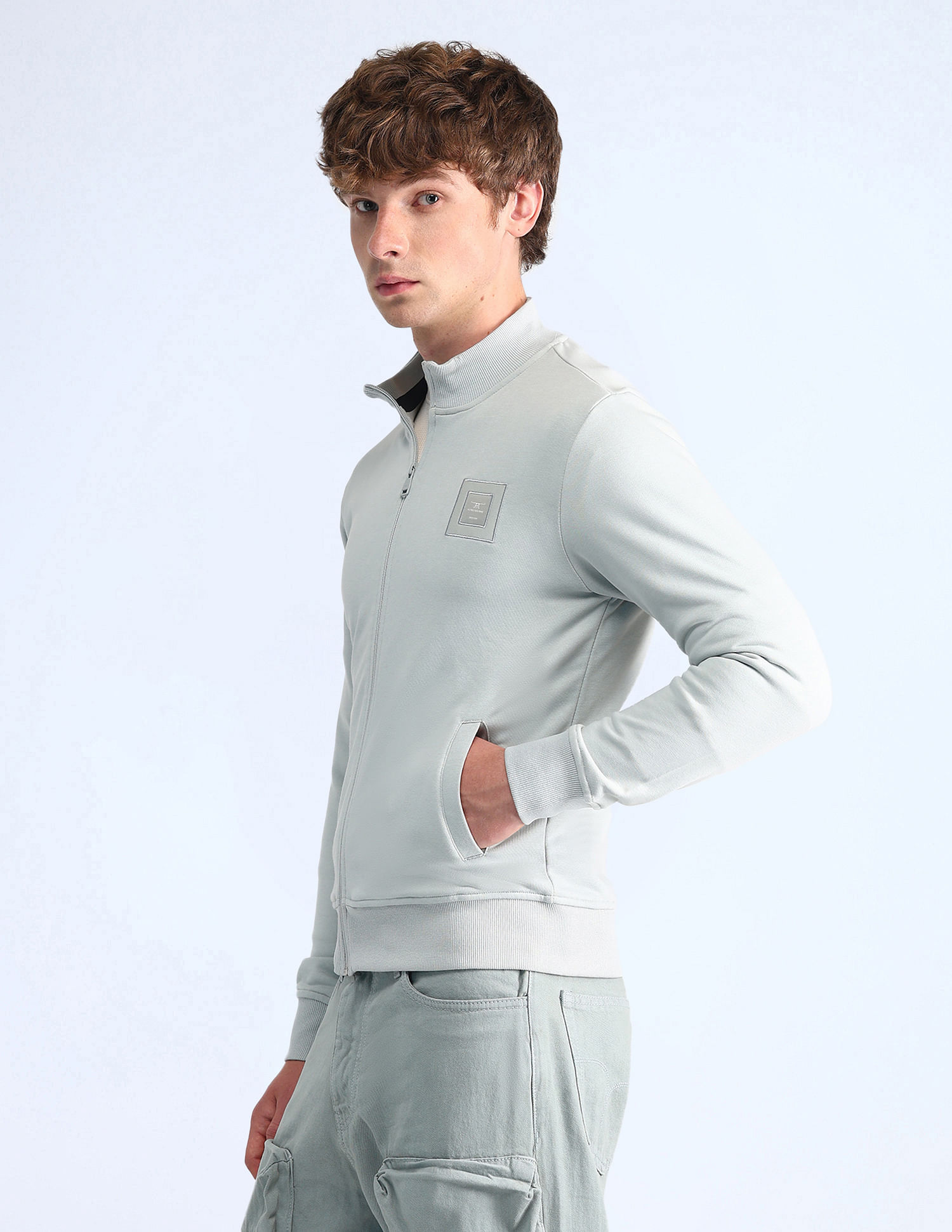 Flying Machine Pure Cotton Regular Fit Sweatshirt