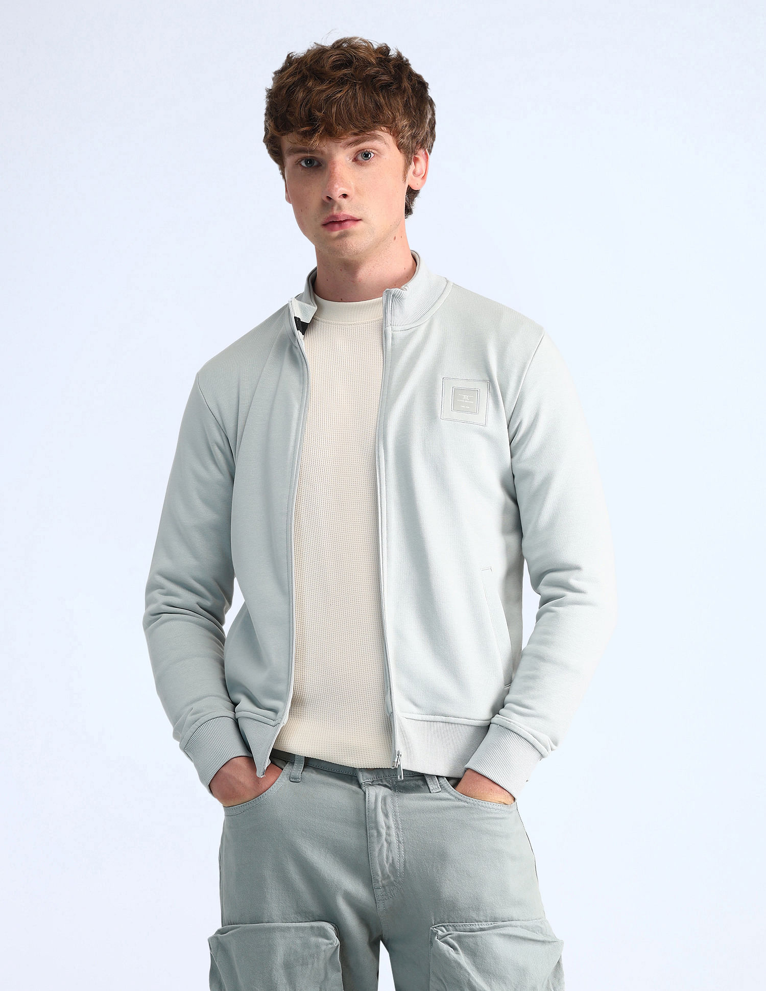 Flying Machine Pure Cotton Regular Fit Sweatshirt