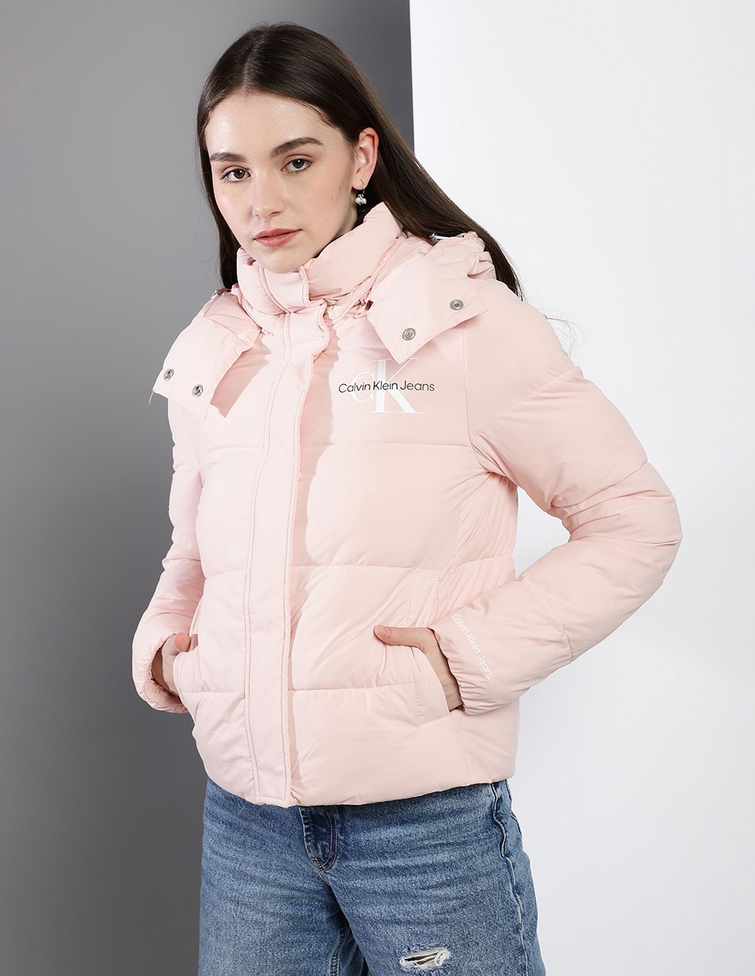 CALVIN KLEIN, NWT, Performance Womens Duck newest Down Puffer Jacket, Medium, Hot Pink