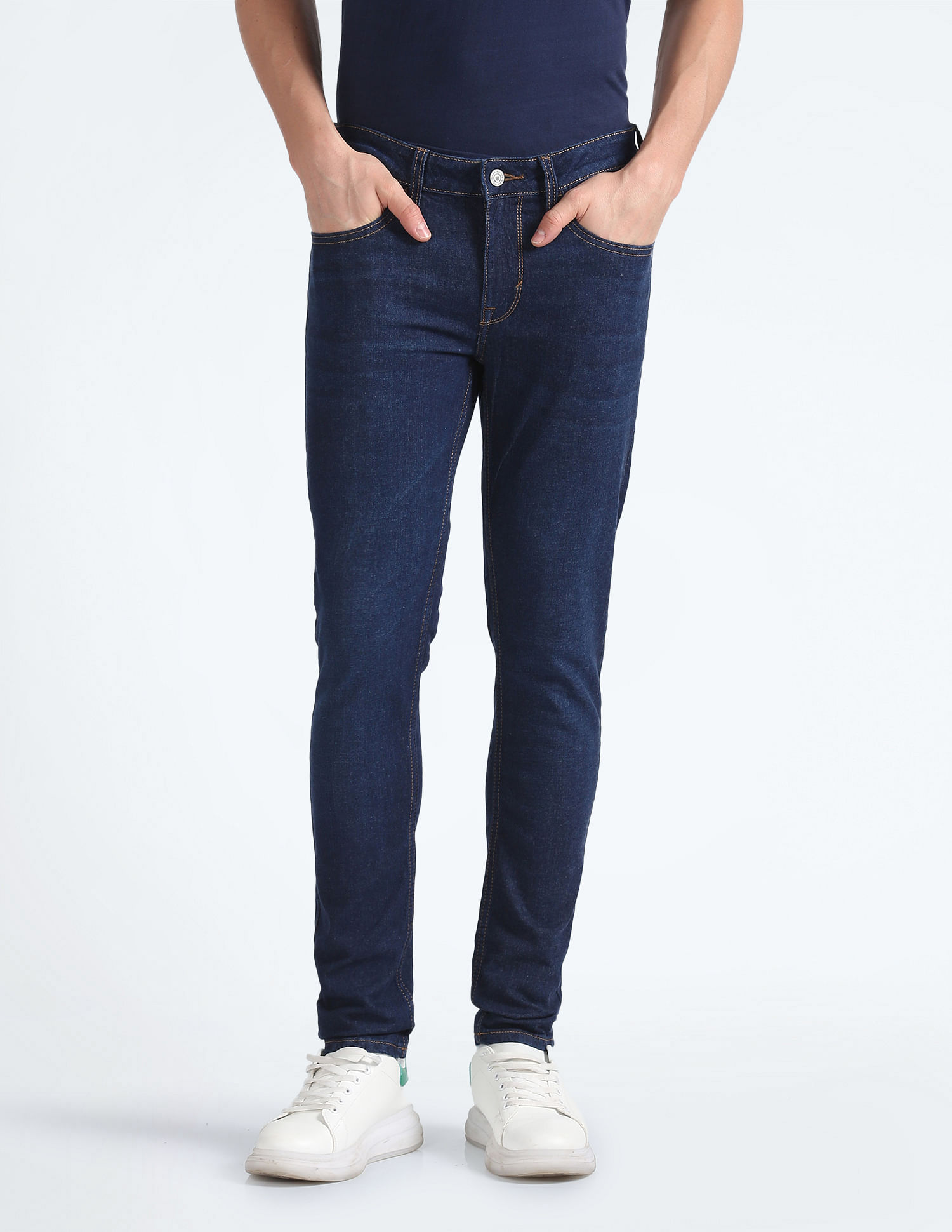 Flying Machine Jackson Skinny Fit Low Rise Jeans