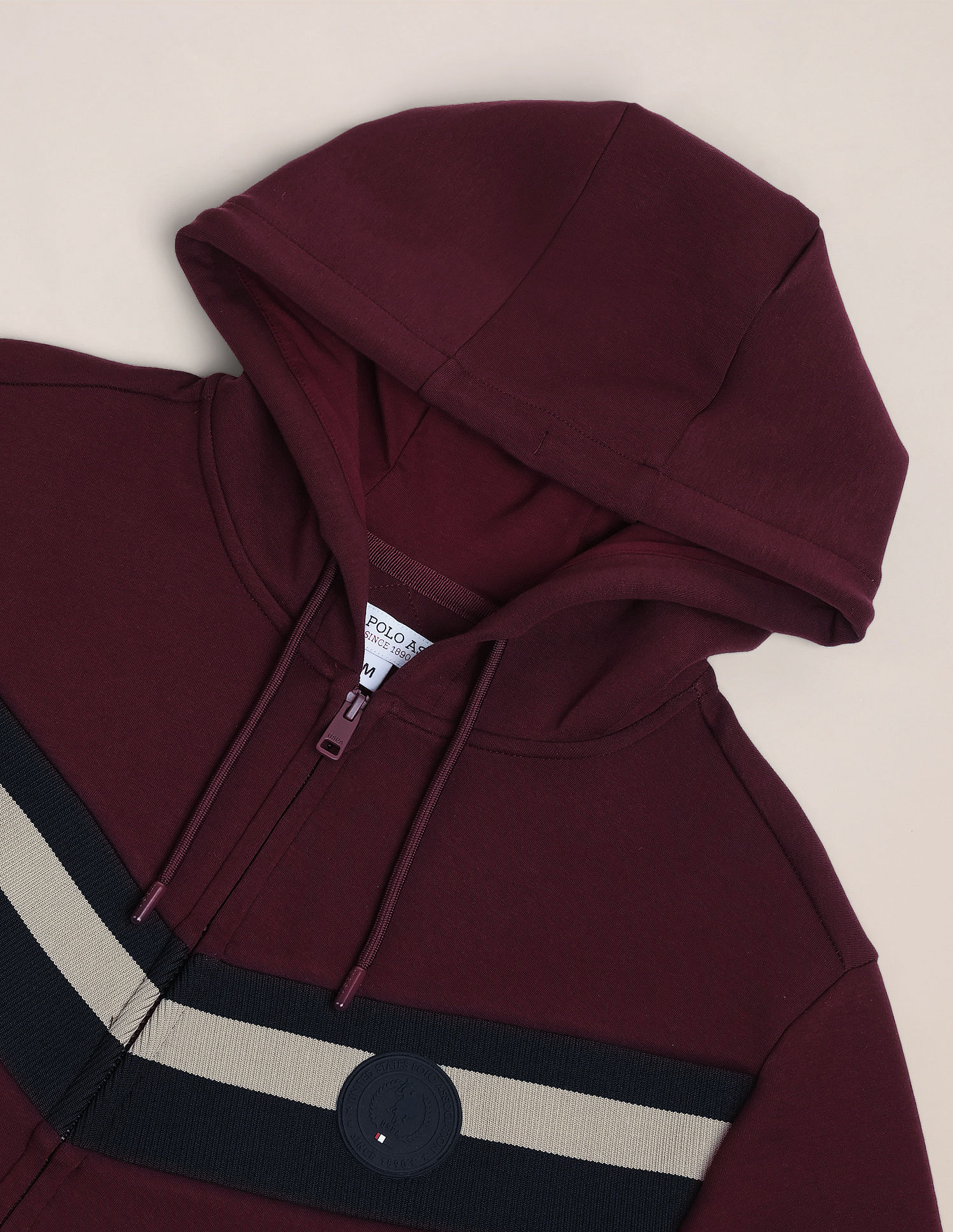 U.S. Polo Assn. Regular Fit Colourblocked Sweatshirt