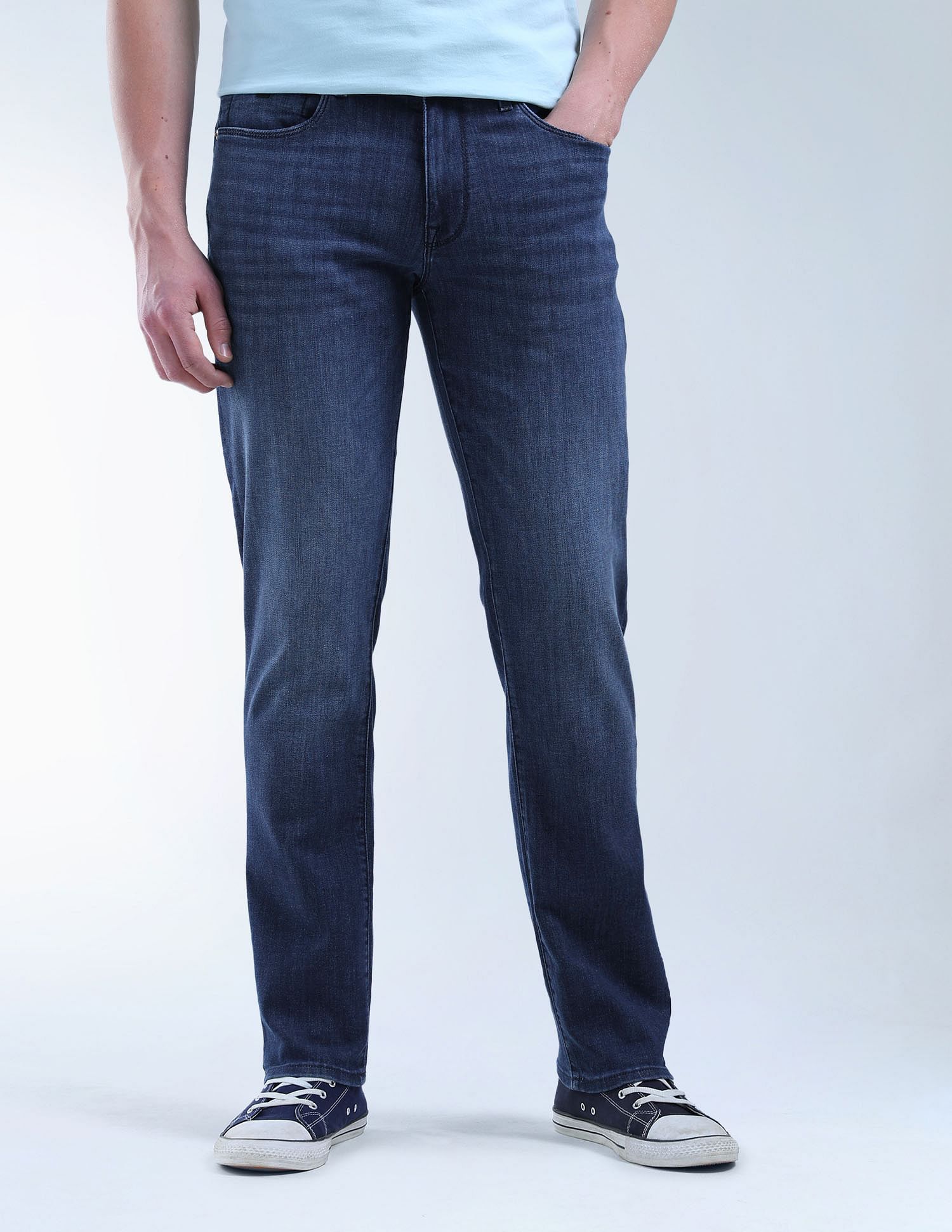 Flying Machine Freddie Slim Straight Fit F-Lite Jeans