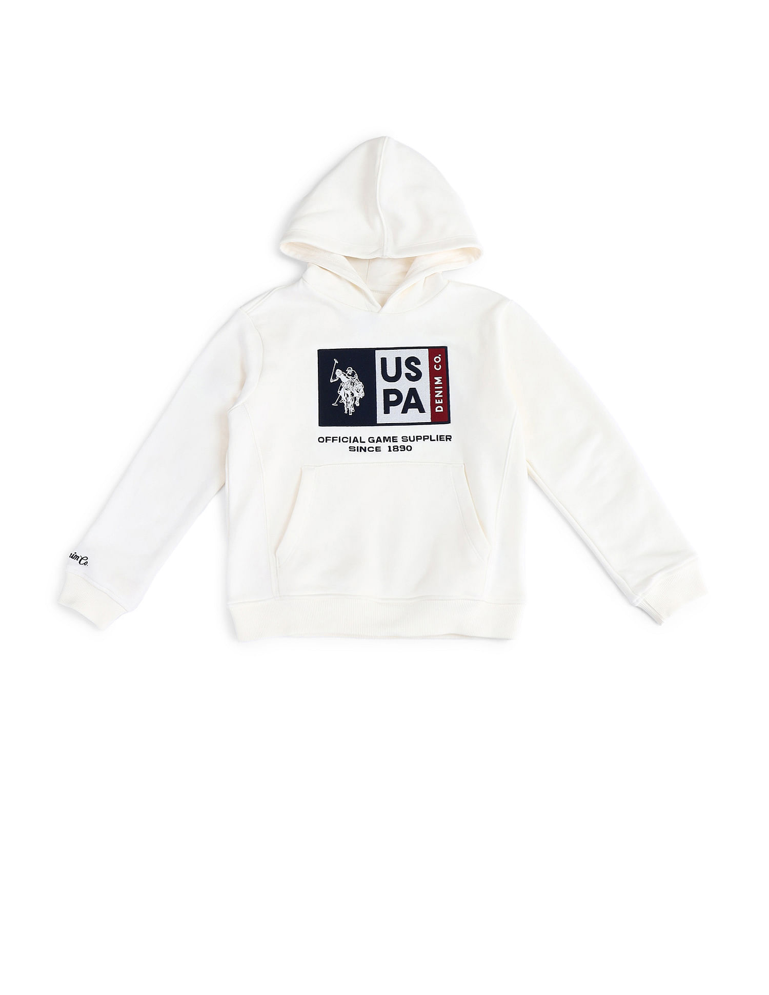 U.S. Polo Assn. Kids Brand Printed Regular Fit Sweatshirt