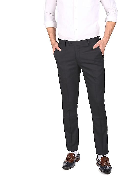 ARROW Slim Fit Men Blue Trousers - Buy ARROW Slim Fit Men Blue Trousers  Online at Best Prices in India | Flipkart.com