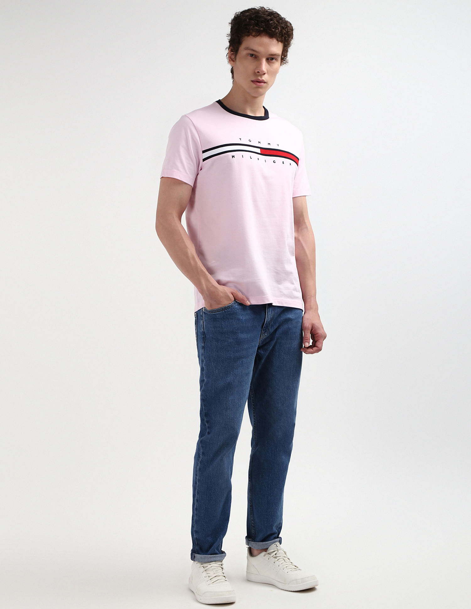 Tommy Hilfiger Horizontal Stripe Cotton Tino T-Shirt