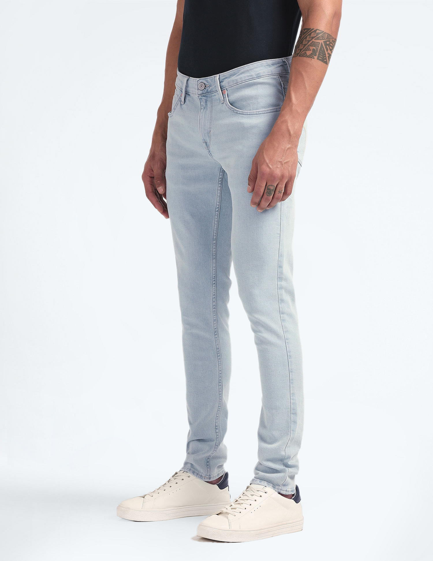 Flying Machine Jackson Super Skinny Fit Rinsed Jeans