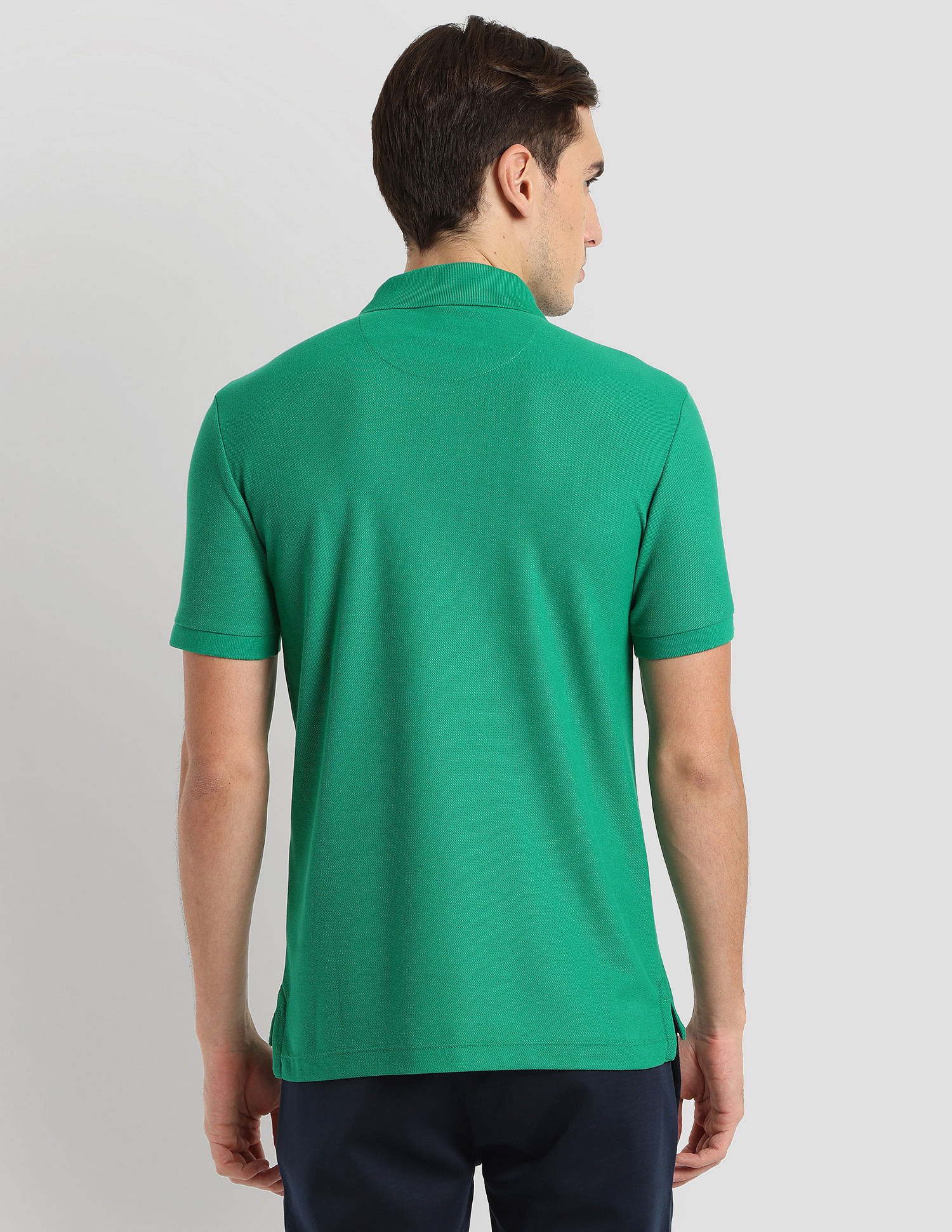 U.S. Polo Assn. Brand Tape Zipper Active Polo Shirt