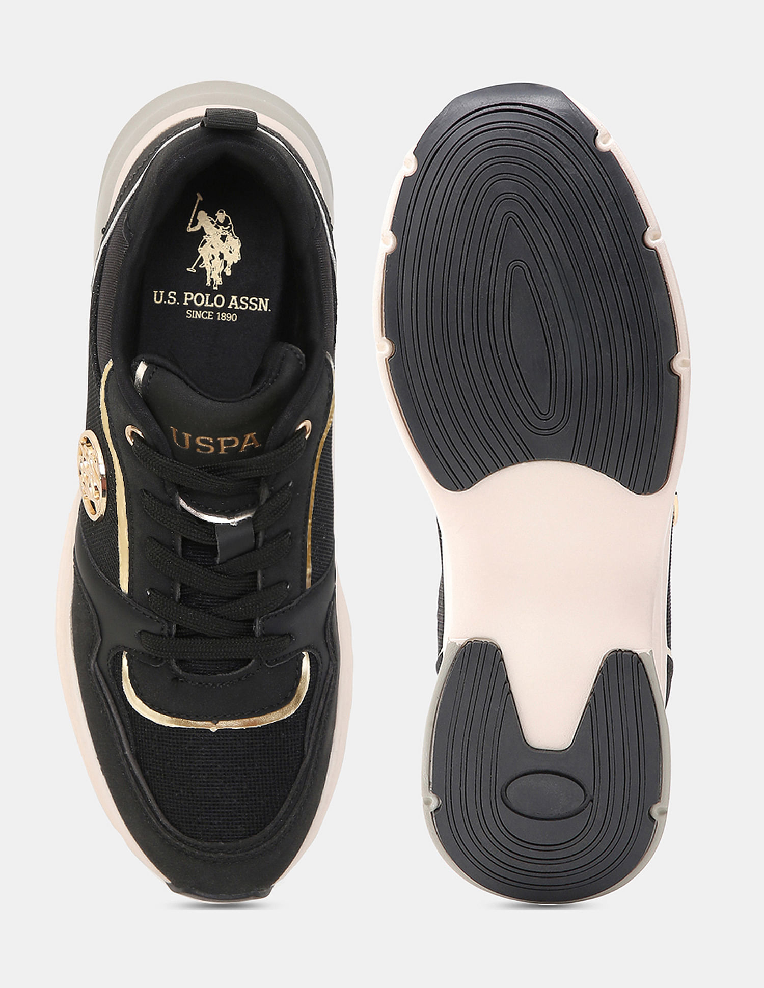 U.S. Polo Assn. Women Lace Up Ginevra Sneakers