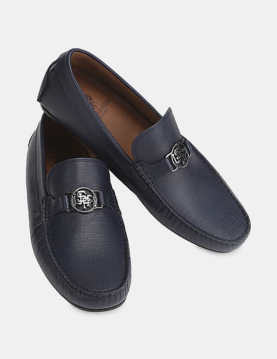 black polo loafers