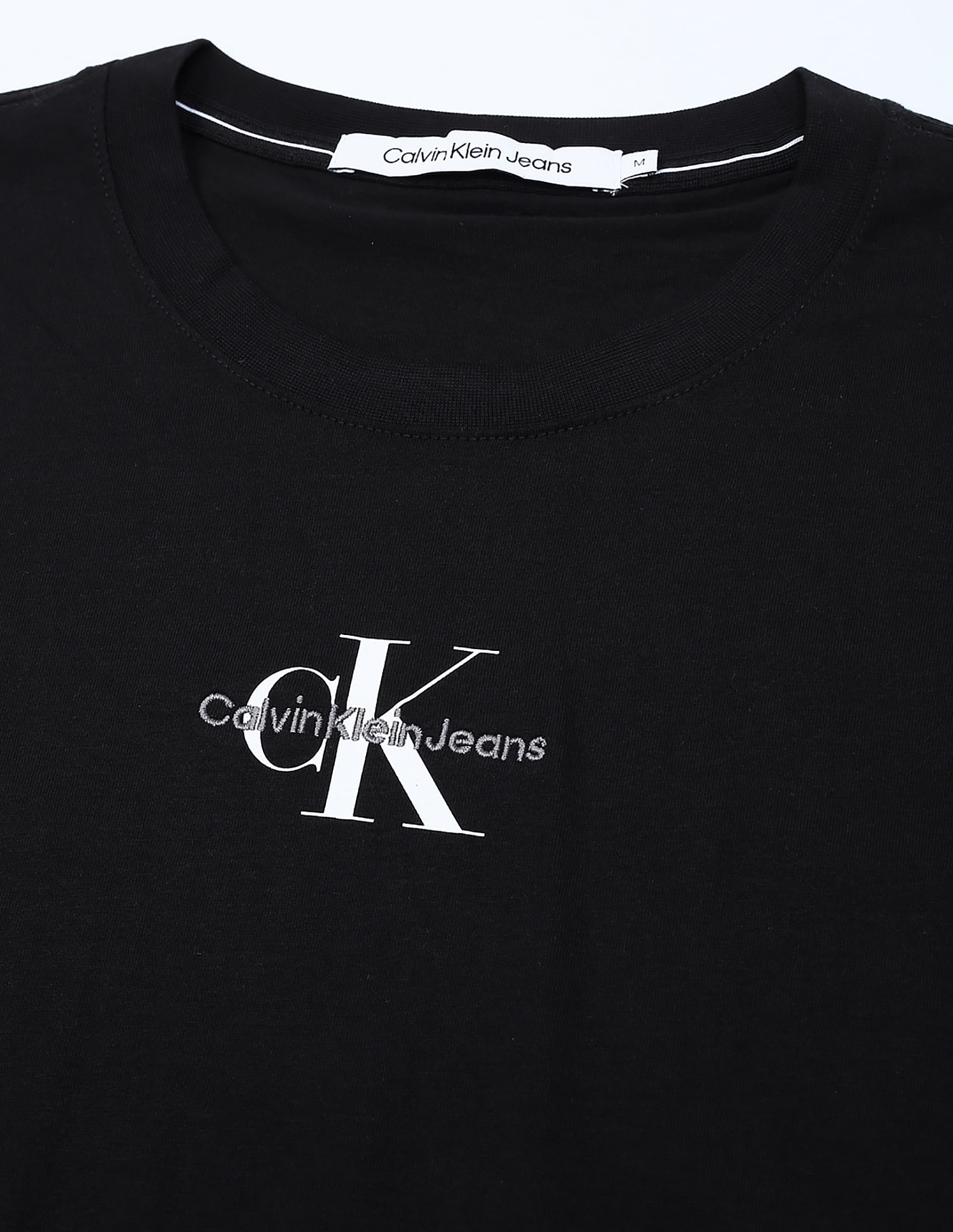 Buy Calvin Klein Crew Neck Logo Sleeveless T-Shirt - NNNOW.com