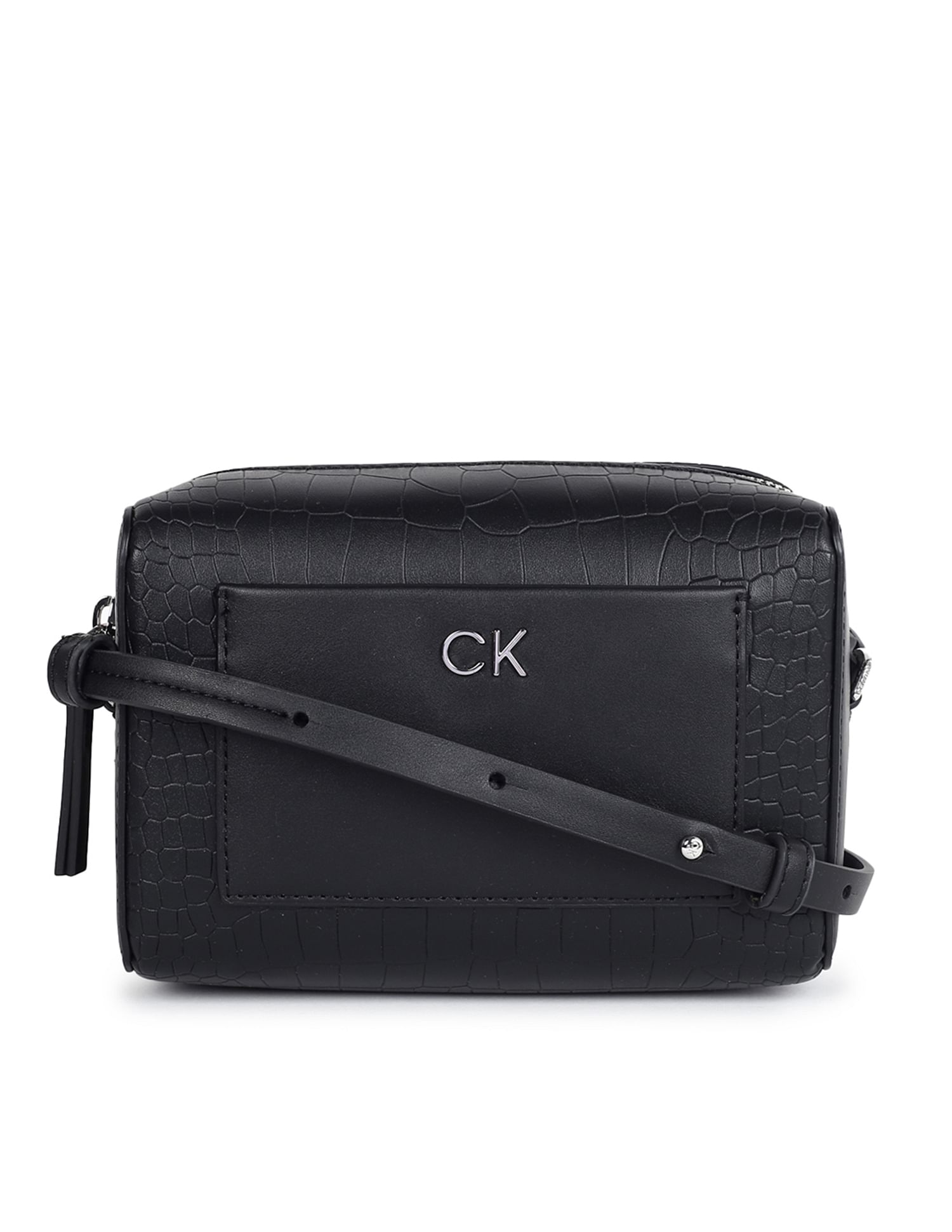 Buy Calvin Klein Daily Croco Texture Camera Bag NNNOW