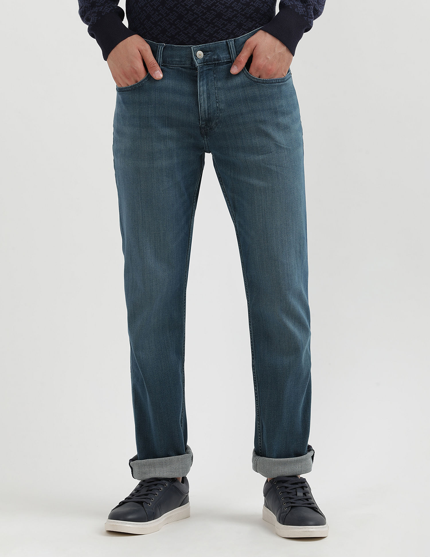Tommy Hilfiger Scanton Slim Fit Stone Wash Jeans