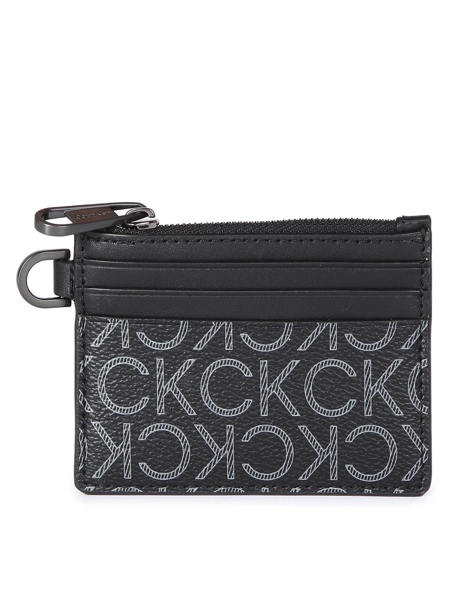 Buy Calvin Klein Jeans Men Black Subtle Monogram Card Holder NNNOW