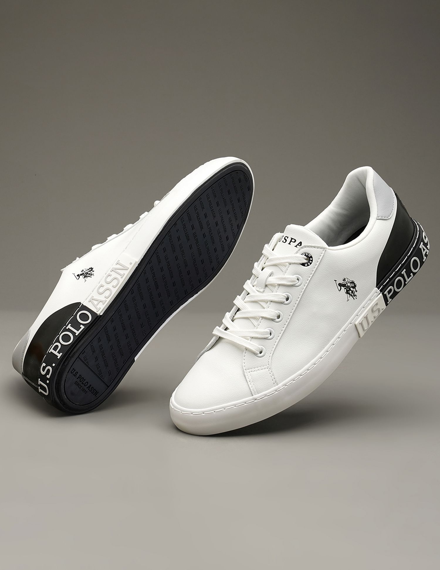 U.S. Polo Assn. Men Colourblocked Planal 2.0 Sneakers