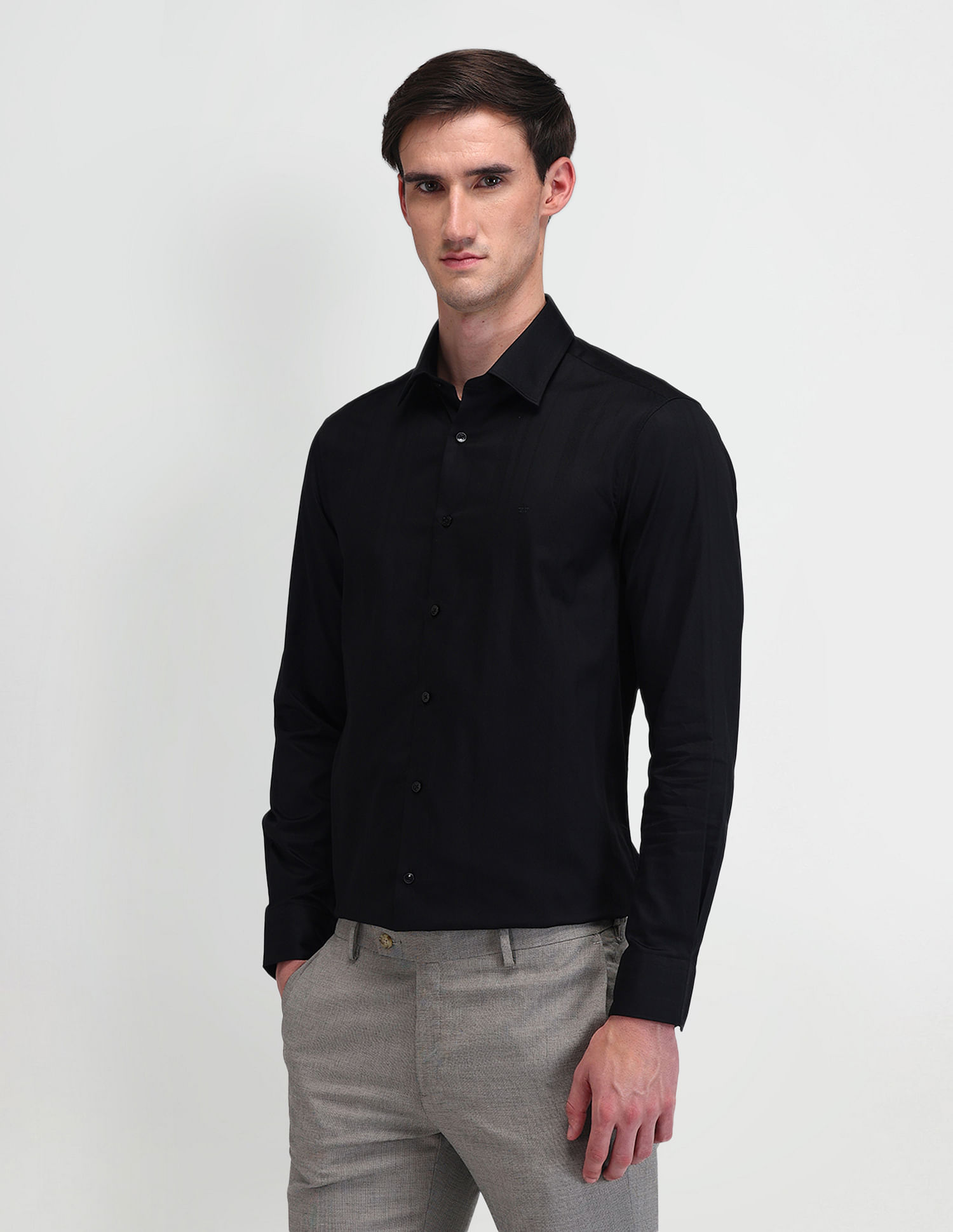 Arrow Brooklyn Fit Textured Shirt