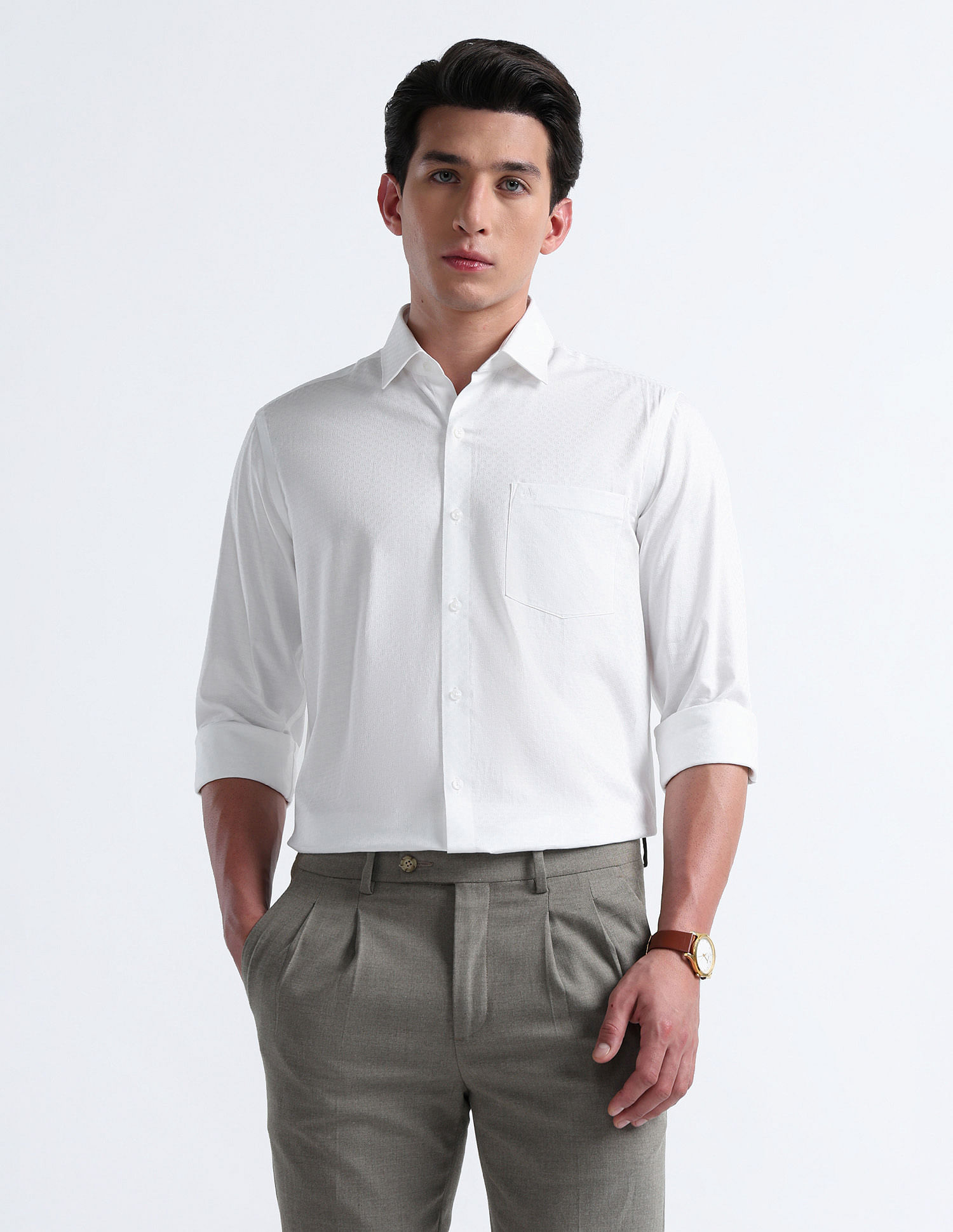 Arrow Manhattan Slim Fit Iconics Shirt