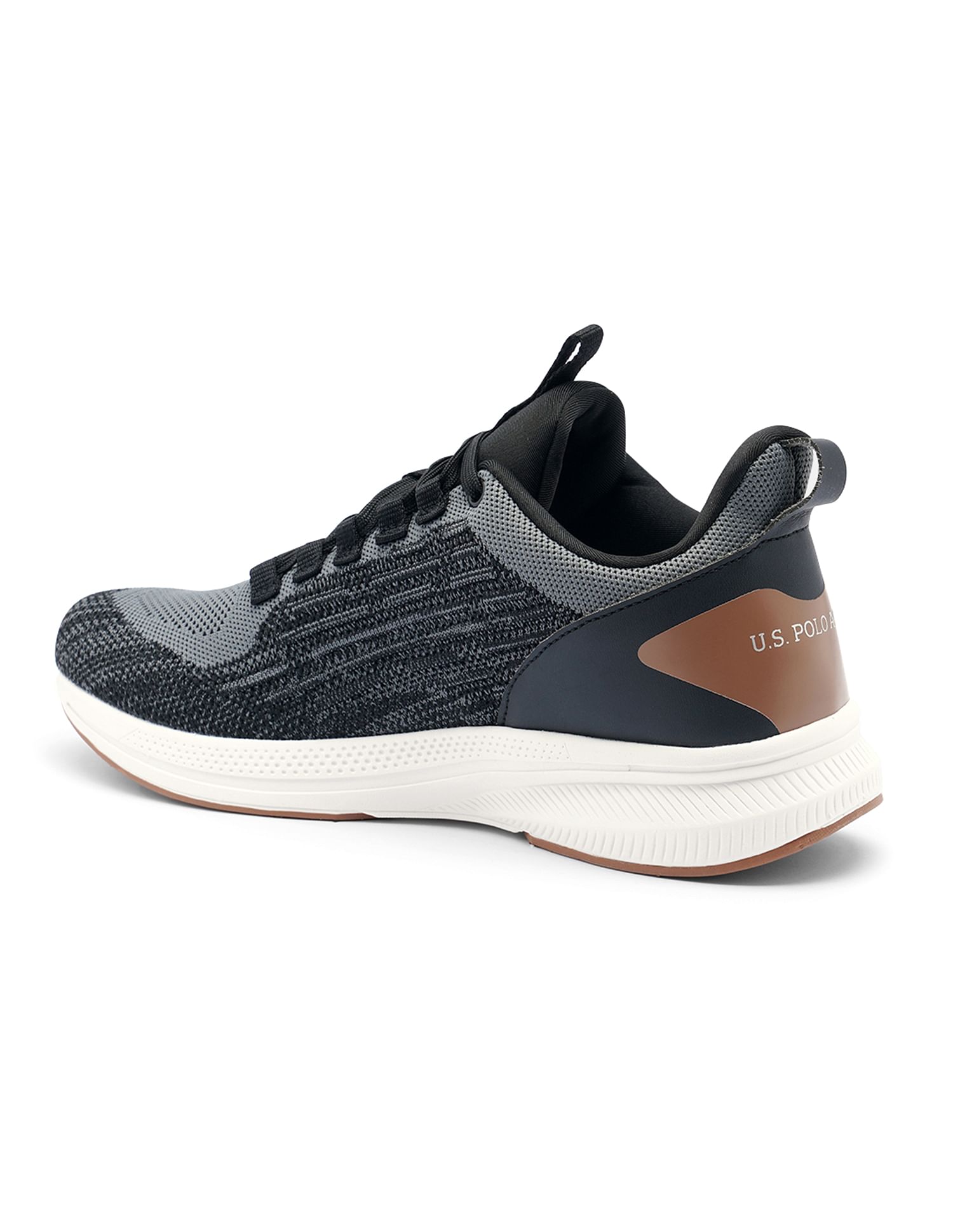 U.S. Polo Assn. Men Knit Upper Colour Block Trigger 2.0 Sneakers