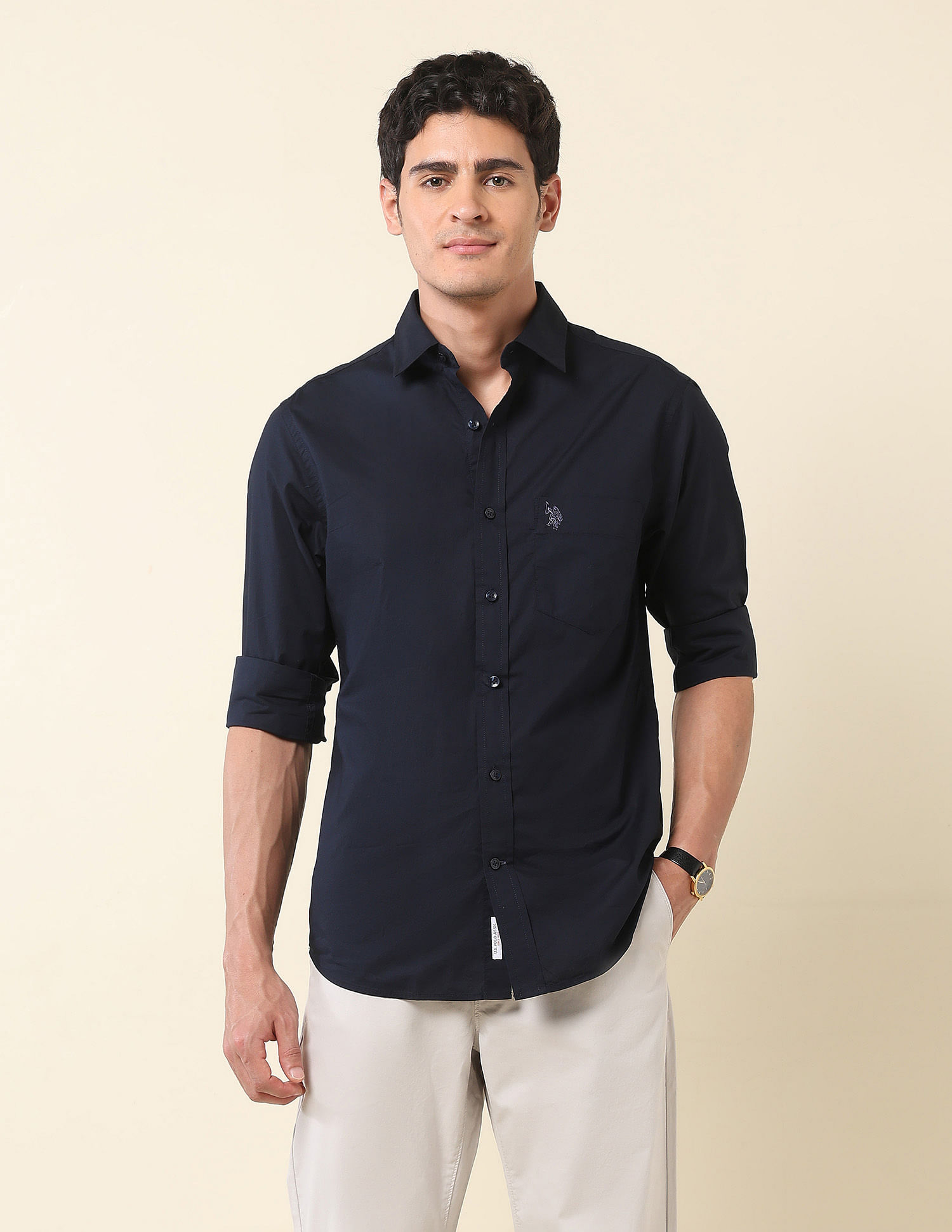 U.S. Polo Assn. Pure Cotton Tailored Fit Shirt
