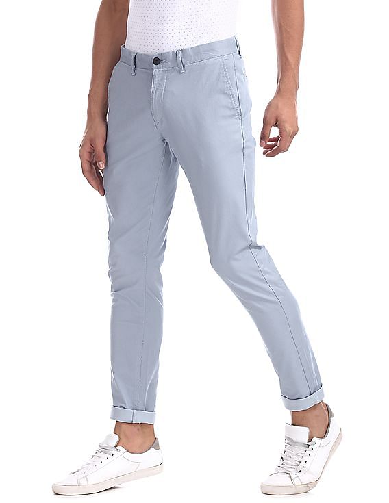 U.S. Polo Assn. Austin Trim Regular Fit Printed Trousers