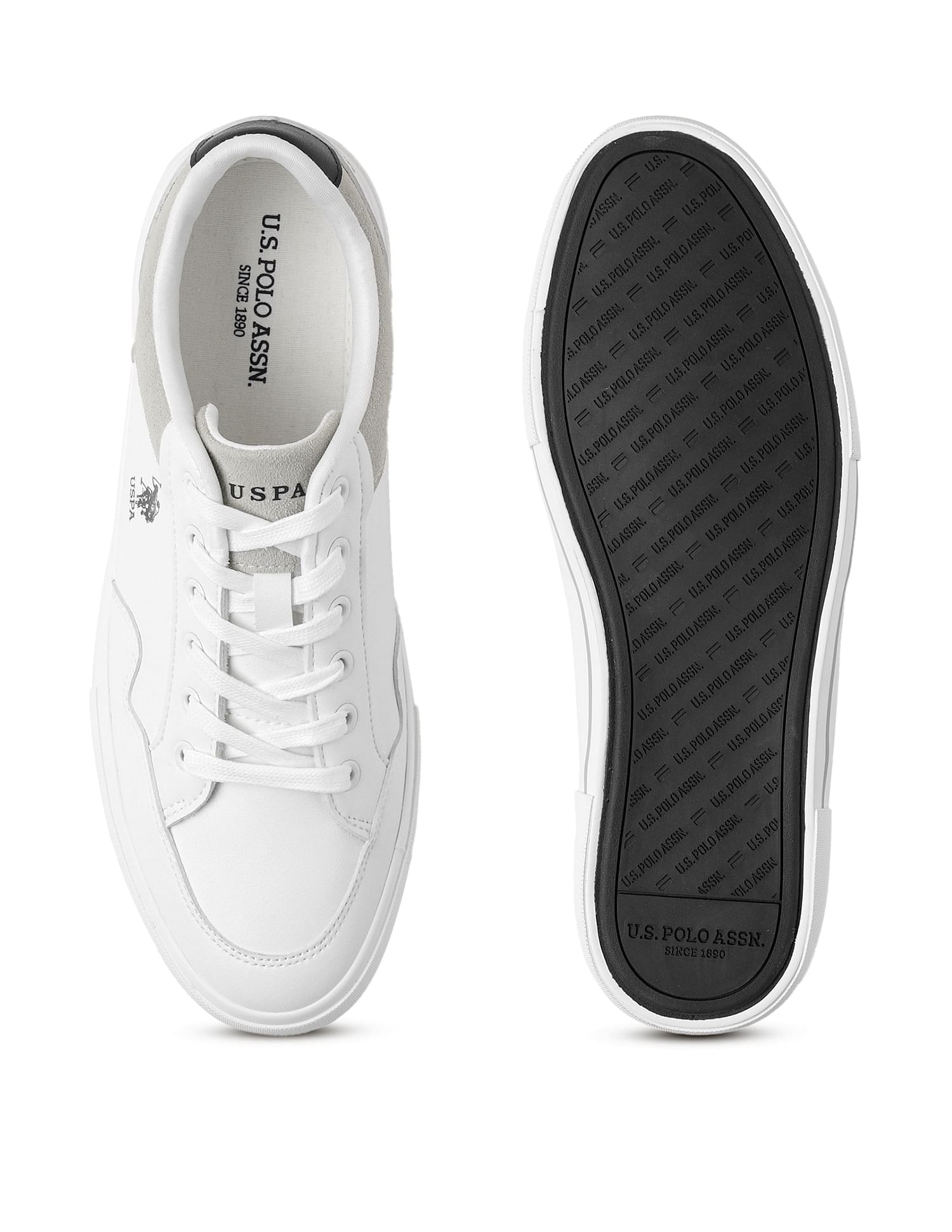 U.S. Polo Assn. Men PU Hampton Sneakers
