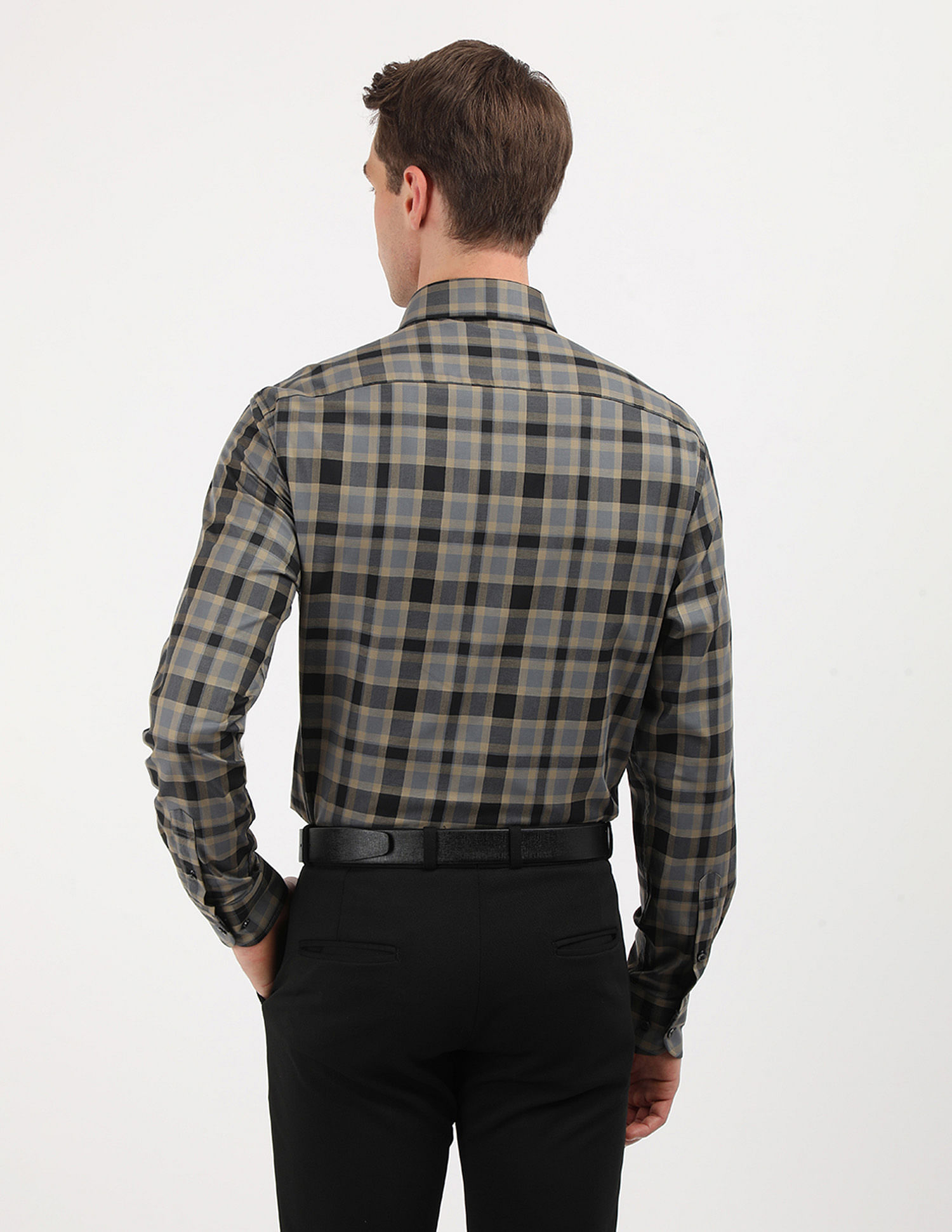 Tommy Hilfiger Plaid Checked Regular Fit Shirt