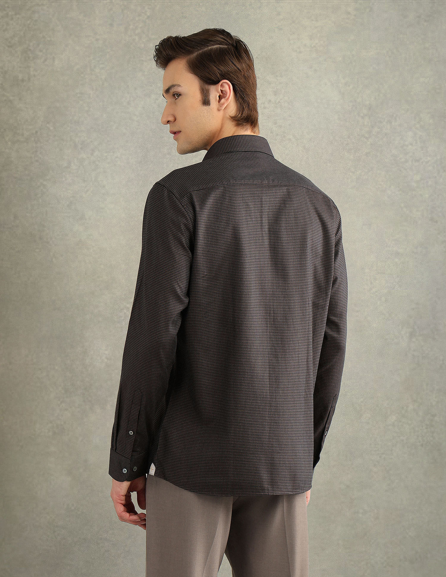 Arrow Textured Italian Elegance Shirt