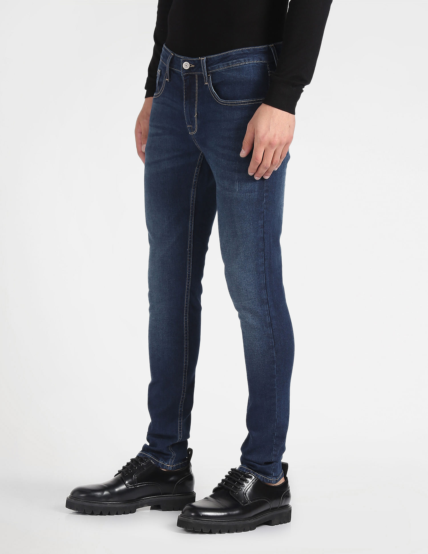 Flying Machine Jackson Super Skinny Fit Low Rise Jeans