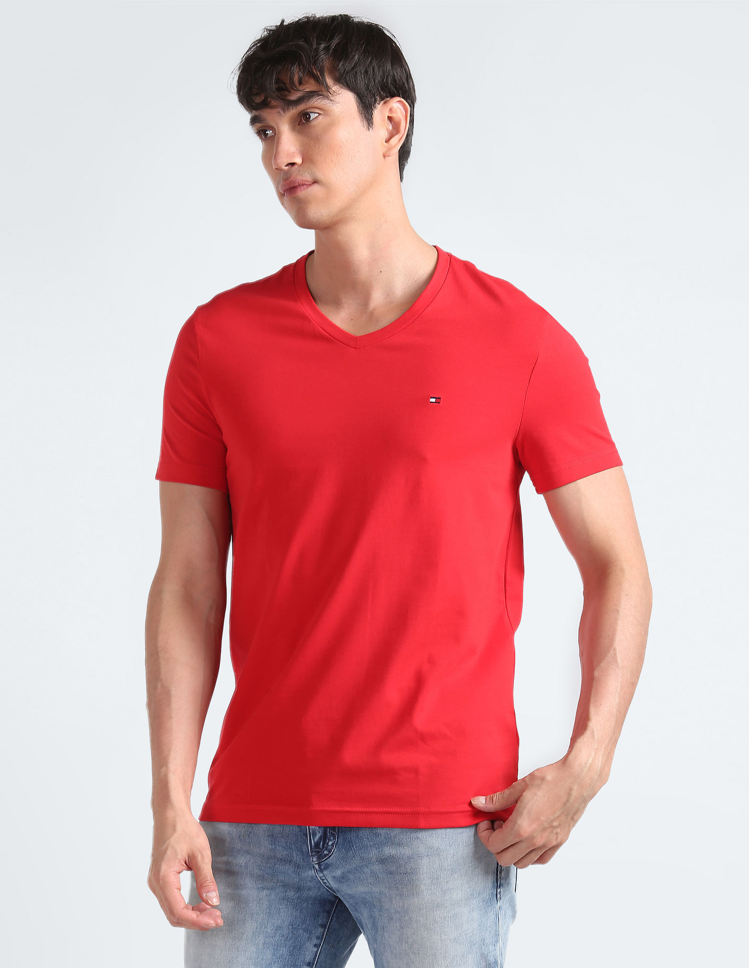 Tommy Hilfiger V-Neck Core Slim Fit T-Shirt