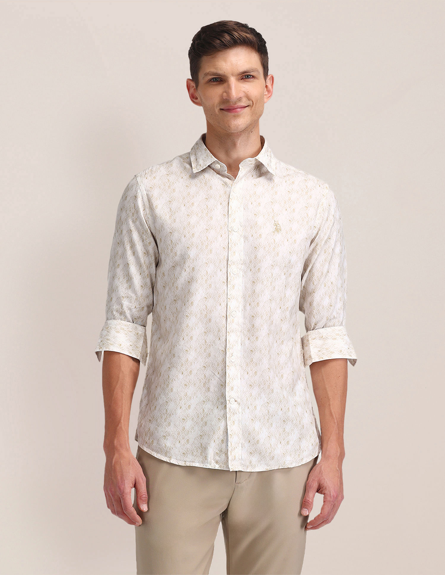 U.S. Polo Assn. All Over Digital Print Shirt