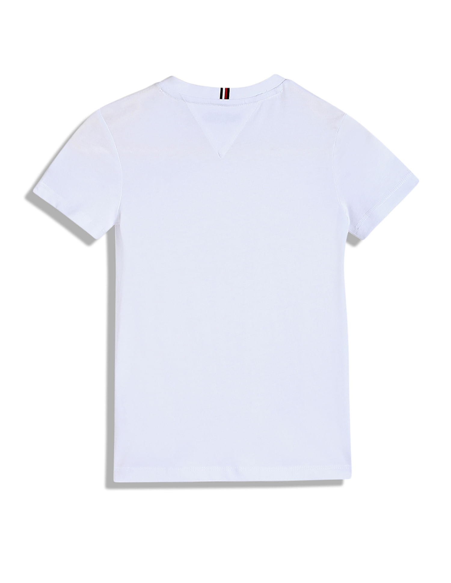 Tommy Hilfiger Kids Boys Solid Regular-Fit Cotton T-Shirt