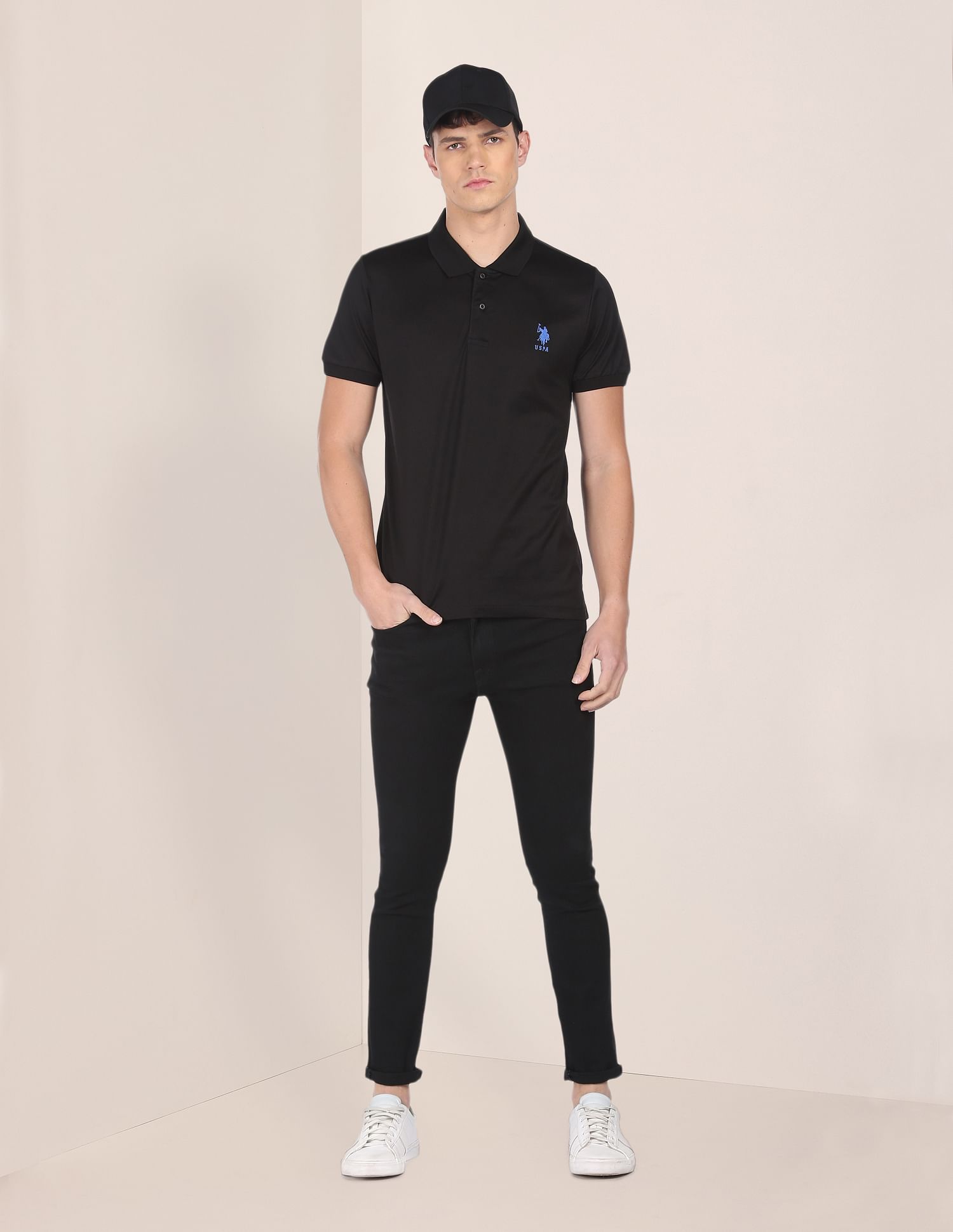 U.S. Polo Assn. Cotton Pique Polo Shirt