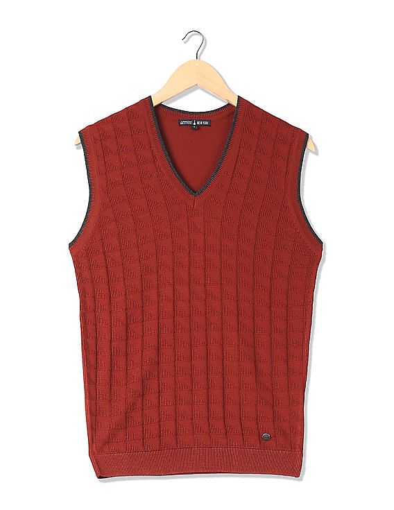 Merino wool sleeveless outlet jumper