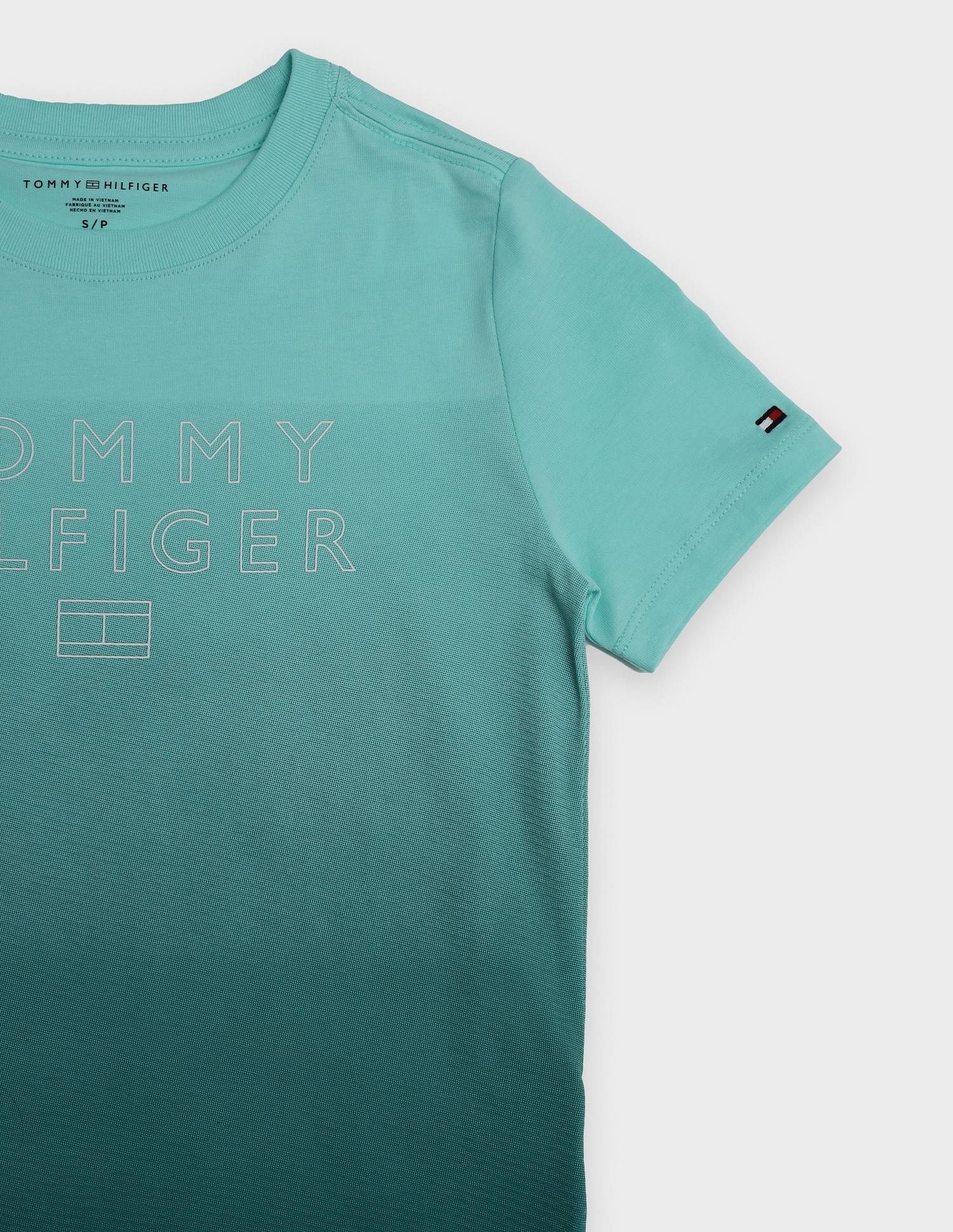 Tommy Hilfiger Kids Boys Logo Regular-Fit Cotton T-Shirt