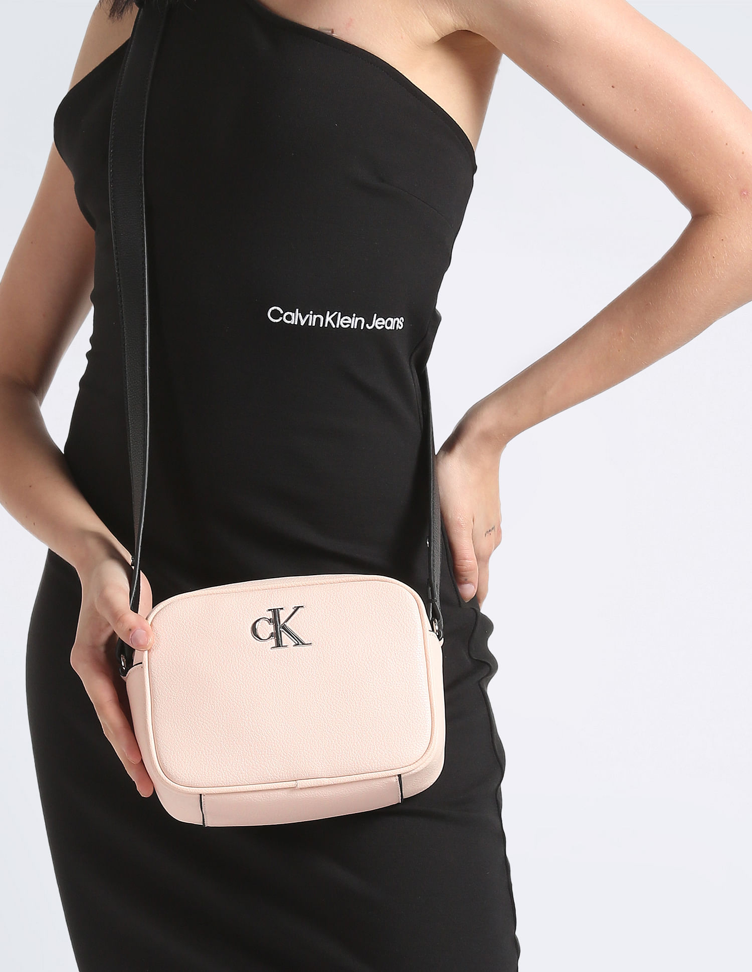 Buy Calvin Klein Minimal Camera Jeans Monogram Bag