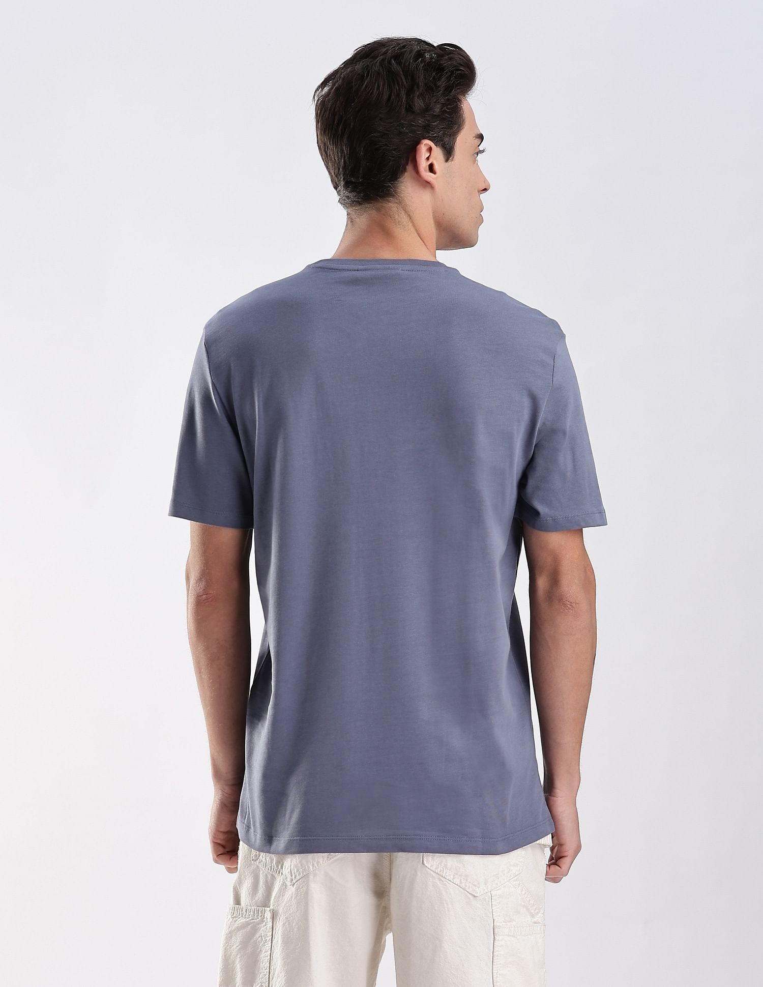 Calvin Klein Jeans Regular-Fit Solid Cotton T-Shirt