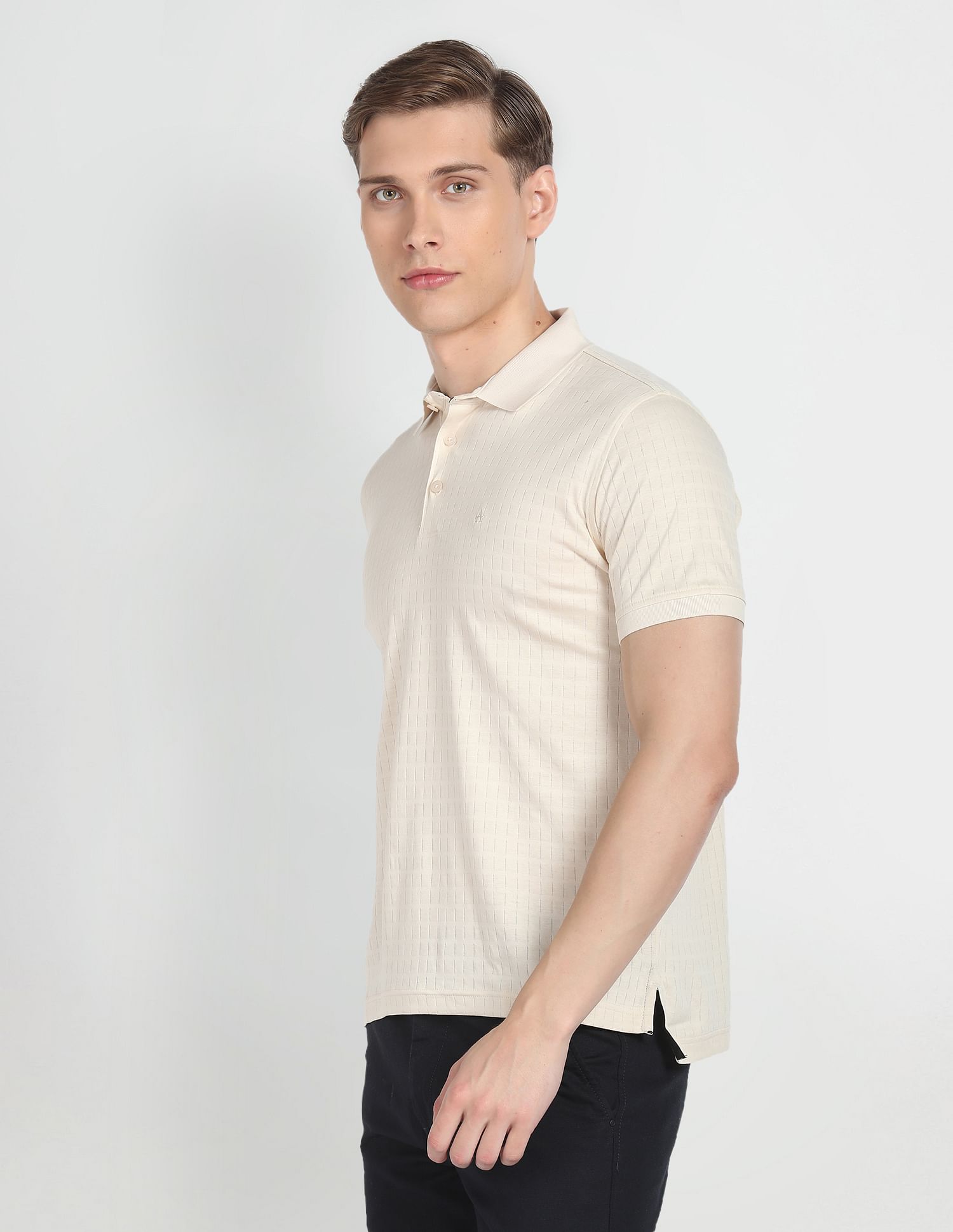 Mercerised cotton polo shirts best sale