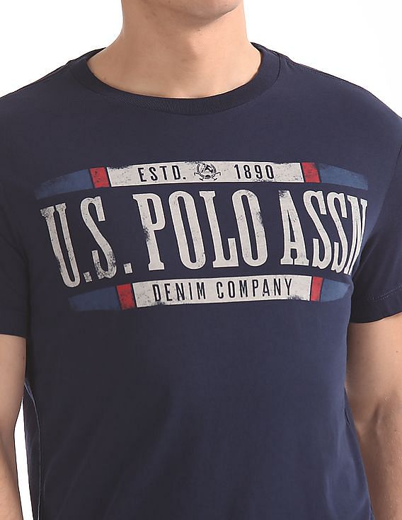 U.S. Polo Assn. Denim Co. Muscle Fit Printed T-Shirt