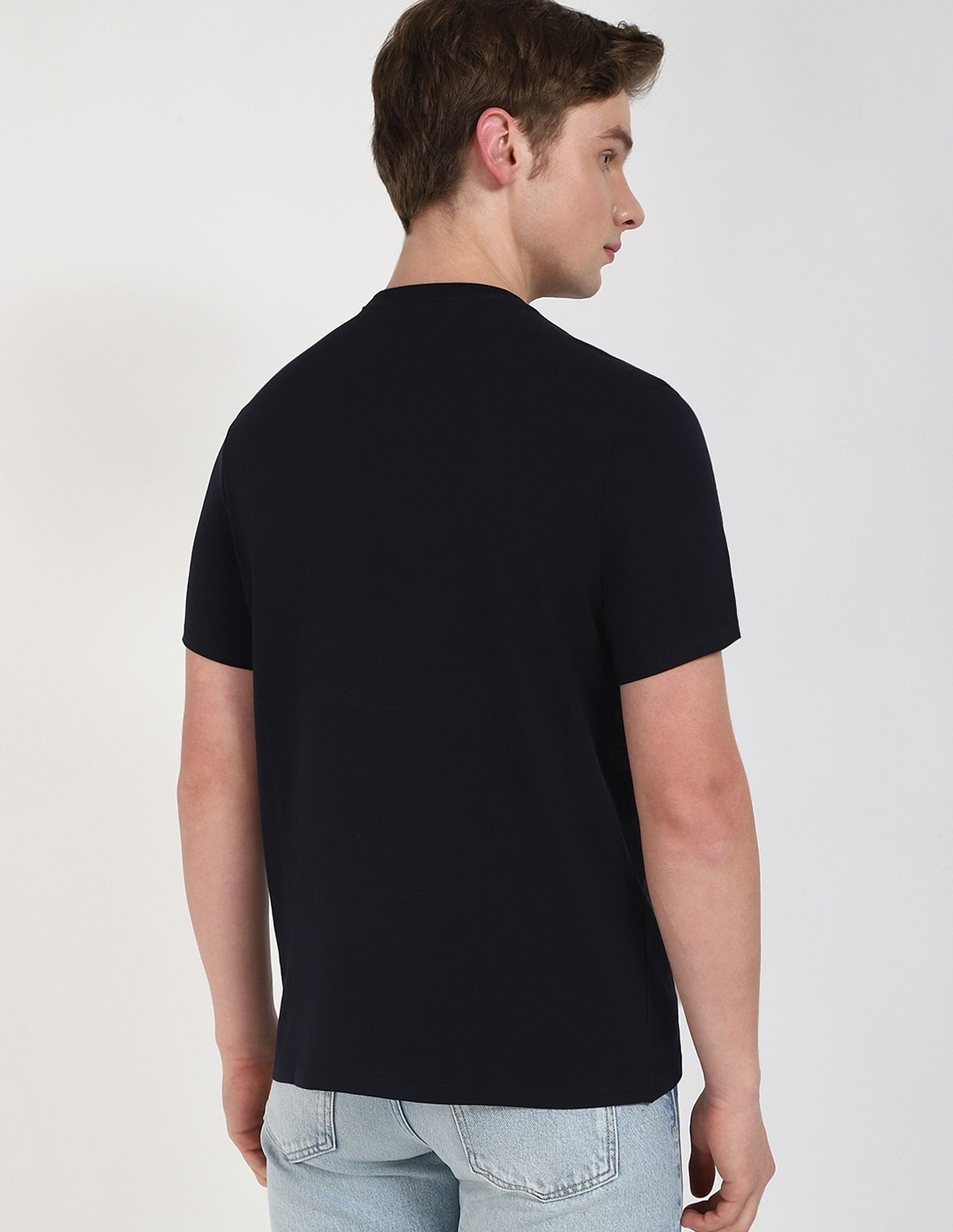 Tommy Hilfiger Embroidered Logo Regular-Fit Cotton T-Shirt